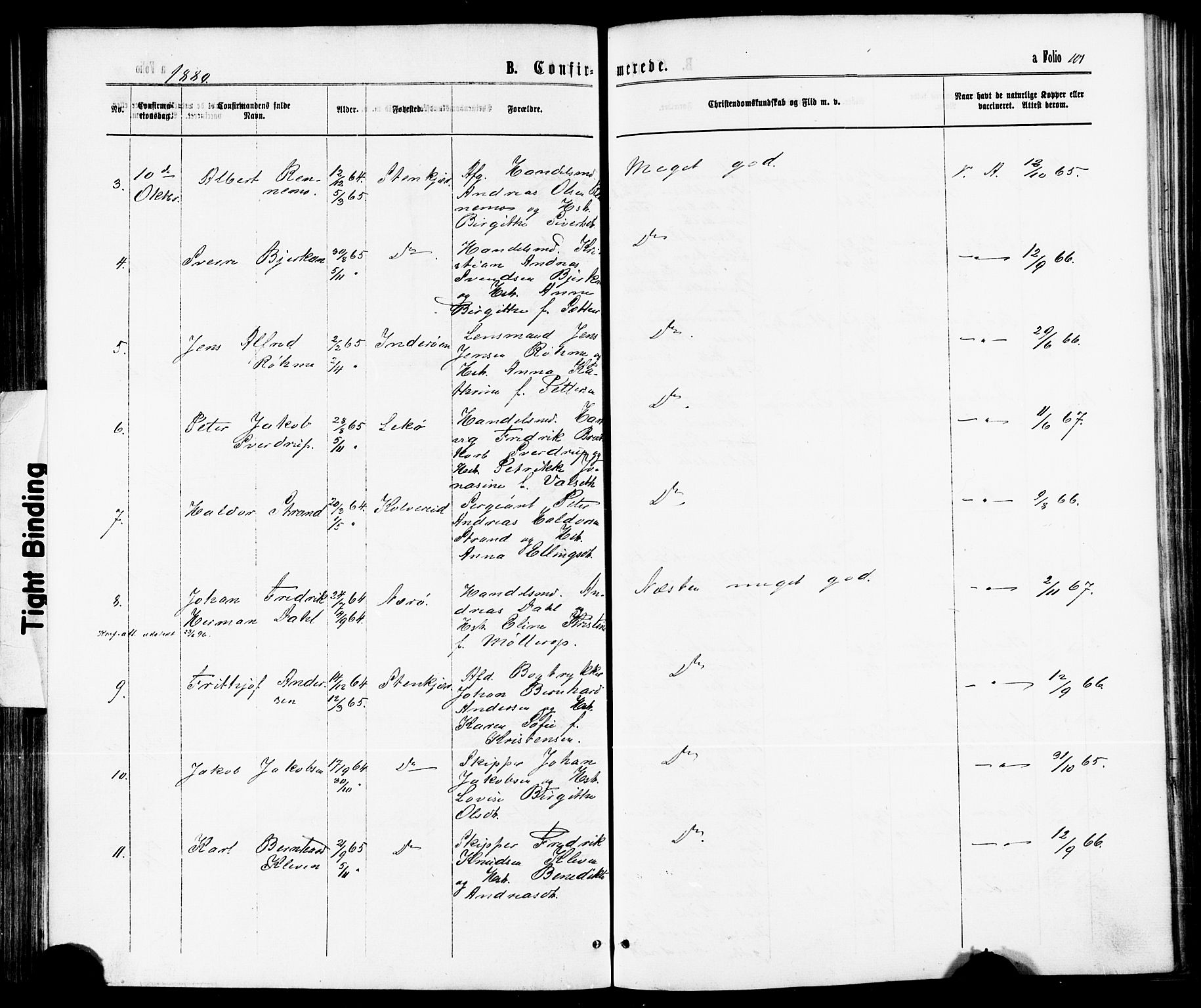 Ministerialprotokoller, klokkerbøker og fødselsregistre - Nord-Trøndelag, SAT/A-1458/739/L0370: Parish register (official) no. 739A02, 1868-1881, p. 101