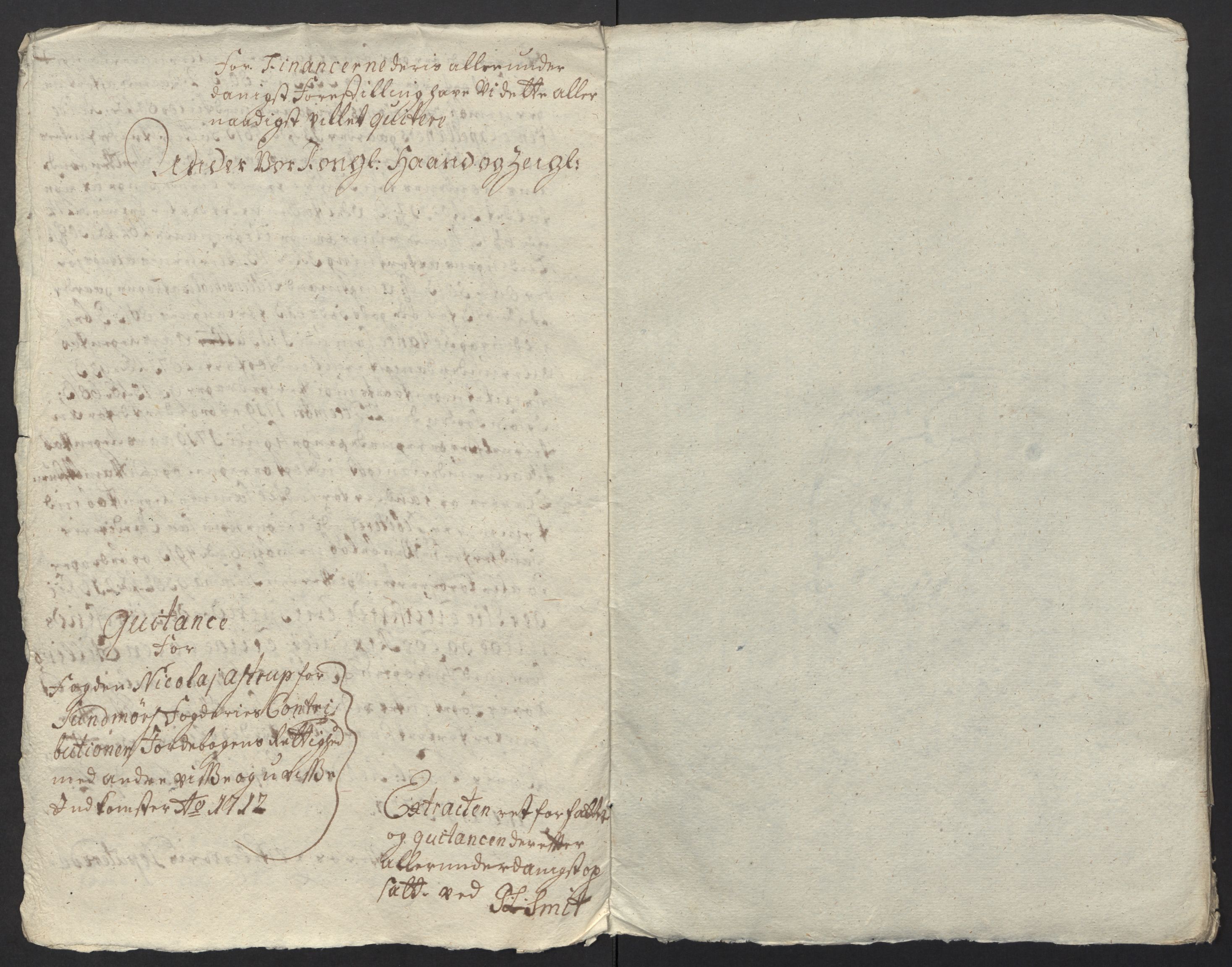 Rentekammeret inntil 1814, Reviderte regnskaper, Fogderegnskap, RA/EA-4092/R54/L3565: Fogderegnskap Sunnmøre, 1712-1713, p. 15