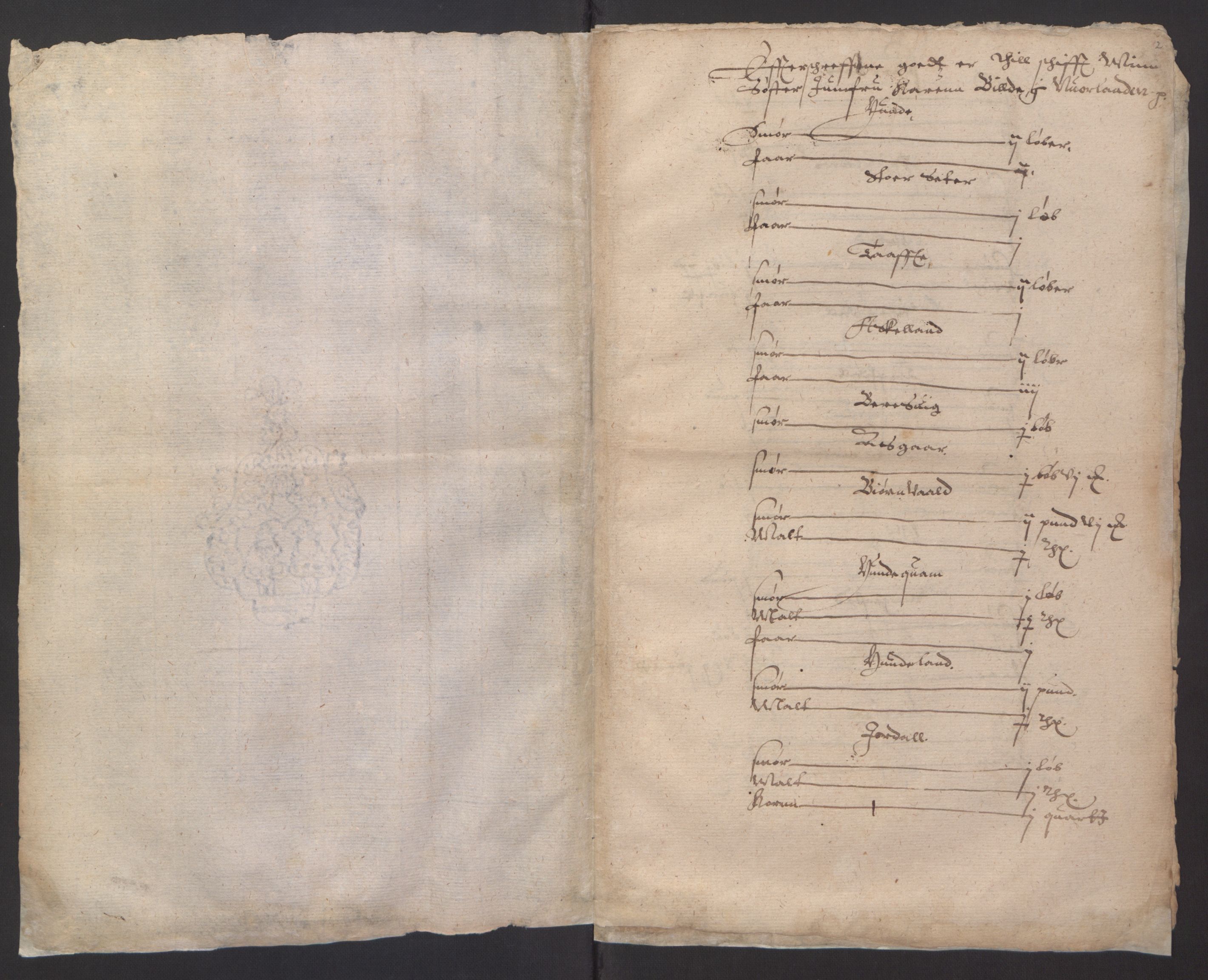 Stattholderembetet 1572-1771, RA/EA-2870/Ek/L0007/0001: Jordebøker til utlikning av rosstjeneste 1624-1626: / Adelsjordebøker, 1624-1625, p. 473