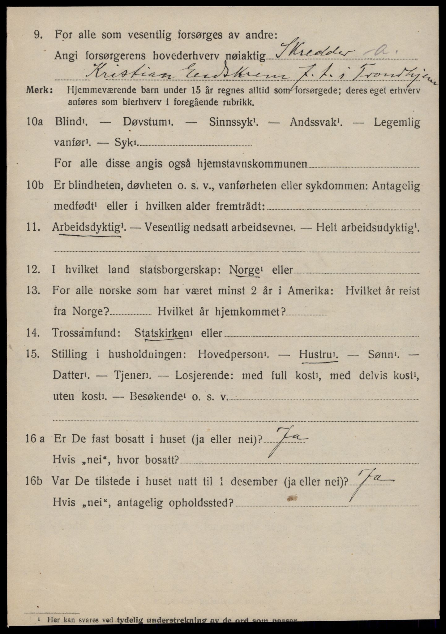 SAT, 1920 census for Fræna, 1920, p. 2298