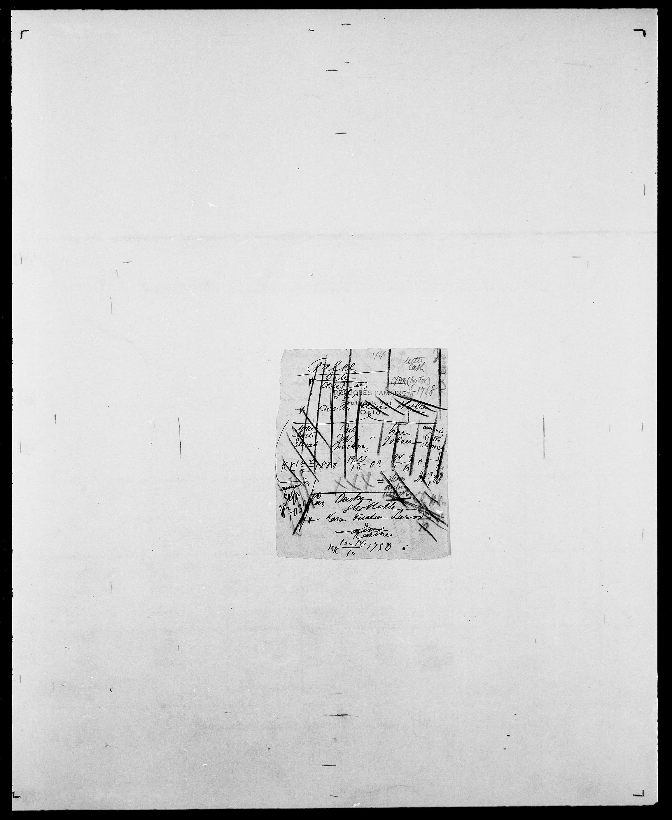 Delgobe, Charles Antoine - samling, AV/SAO-PAO-0038/D/Da/L0011: Fahlander - Flood, Flod, p. 25