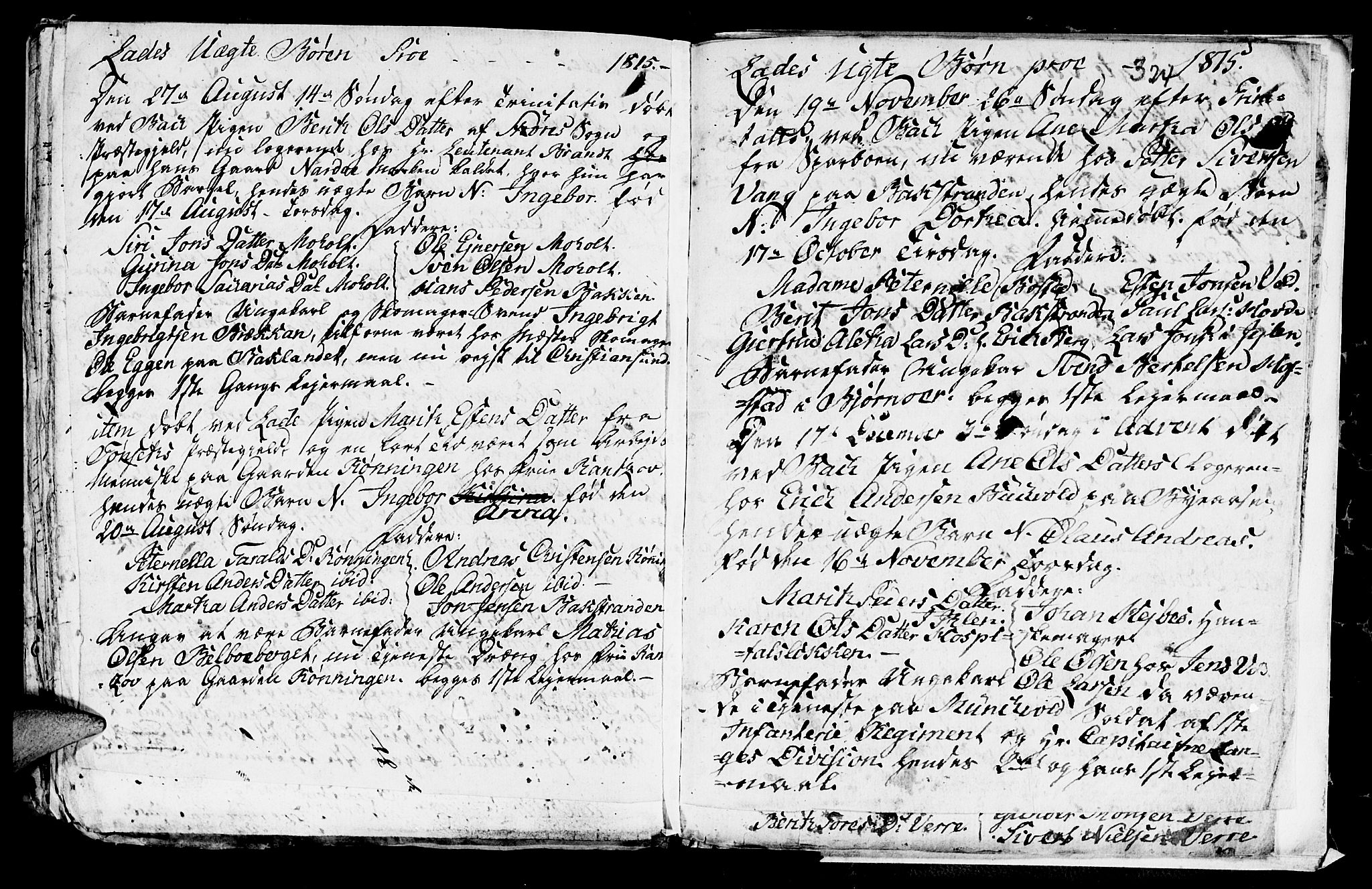 Ministerialprotokoller, klokkerbøker og fødselsregistre - Sør-Trøndelag, SAT/A-1456/606/L0305: Parish register (copy) no. 606C01, 1757-1819, p. 324