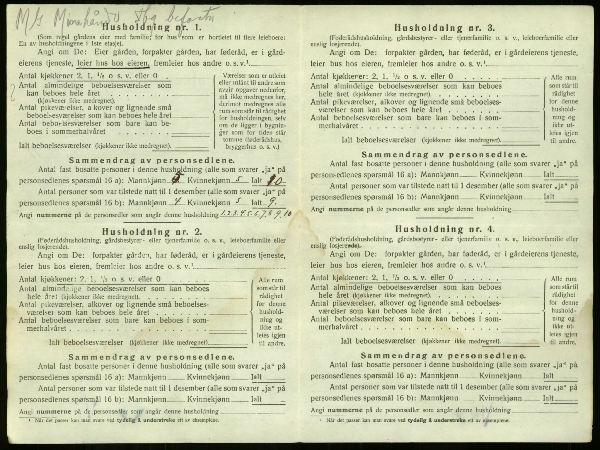 SAKO, 1920 census for Nøtterøy, 1920, p. 2449