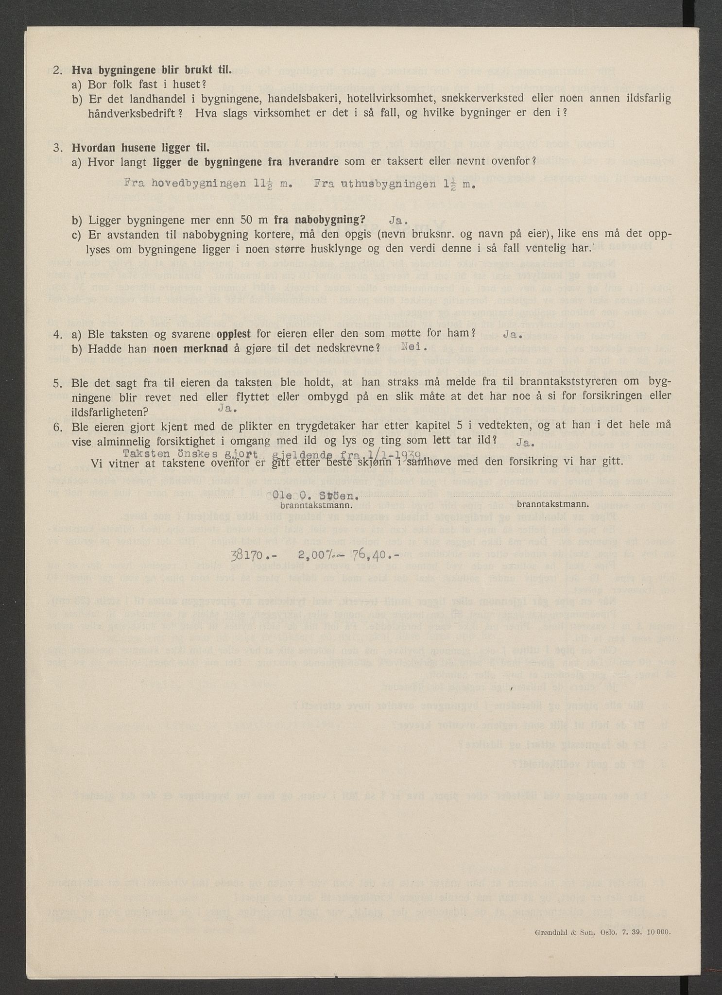 Stod lensmannskontor, AV/SAT-A-5914/T/L0134: Branntakstprotokoll, Stod og Kvam, 1903-1953