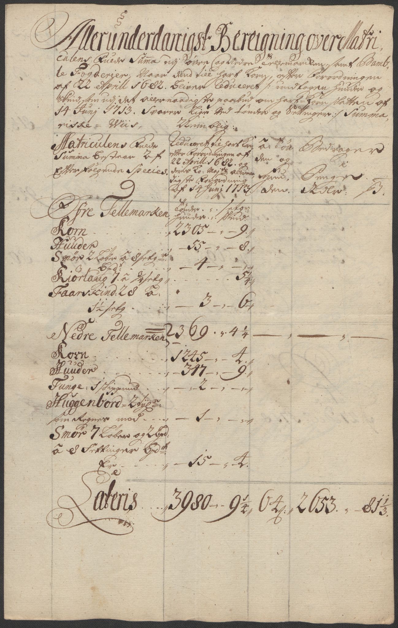 Rentekammeret inntil 1814, Reviderte regnskaper, Fogderegnskap, AV/RA-EA-4092/R36/L2125: Fogderegnskap Øvre og Nedre Telemark og Bamble, 1713, p. 595