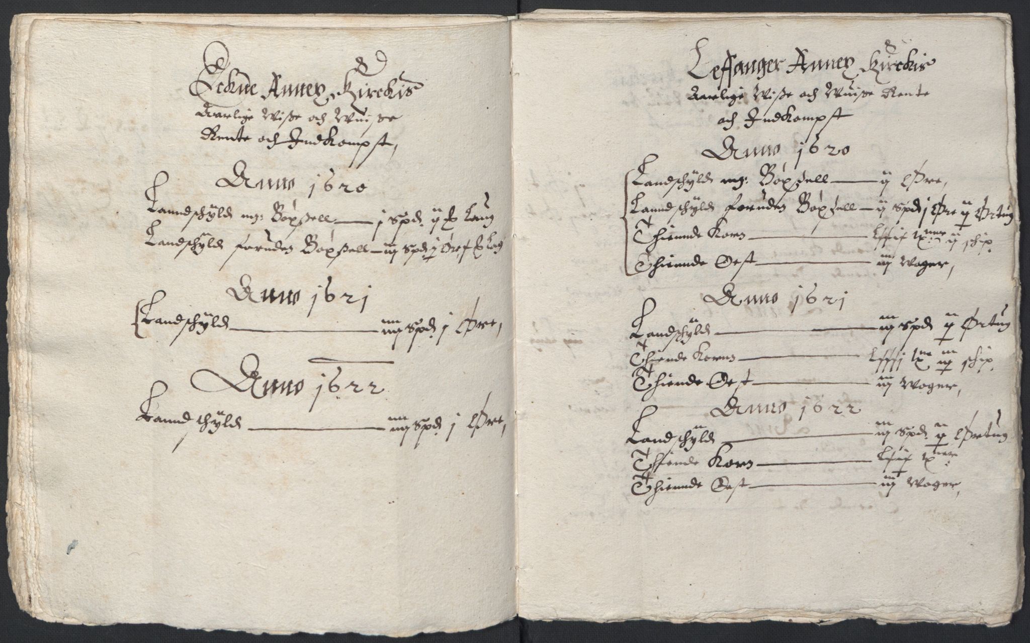 Stattholderembetet 1572-1771, AV/RA-EA-2870/Ek/L0016/0001: Jordebøker til utlikning av rosstjeneste 1624-1626: / Kirke- og prestebolsinntekter i Trondheim bispedømme og Jemtland, 1625-1626, p. 47