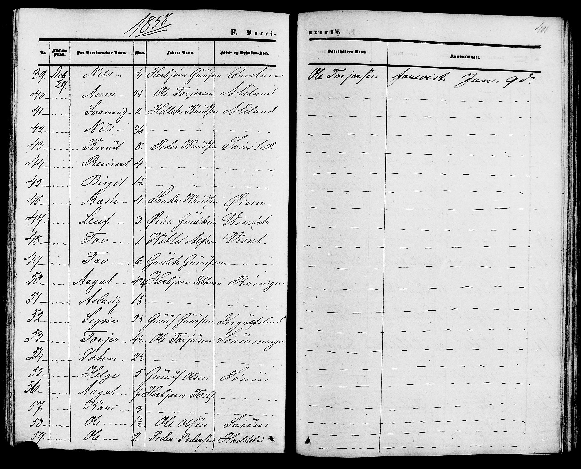 Tinn kirkebøker, SAKO/A-308/F/Fa/L0006: Parish register (official) no. I 6, 1857-1878, p. 401