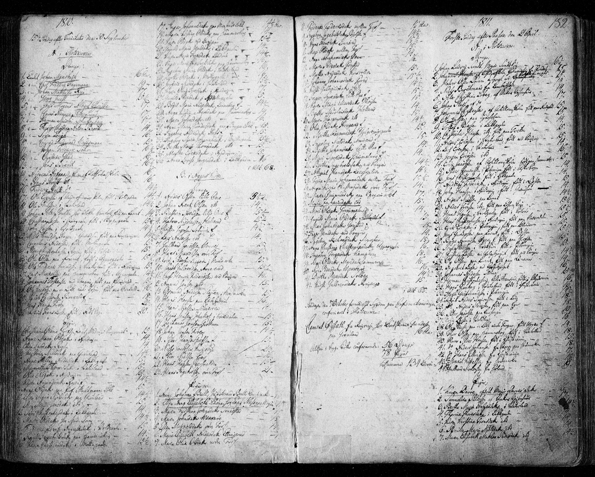 Aker prestekontor kirkebøker, AV/SAO-A-10861/F/L0011: Parish register (official) no. 11, 1810-1819, p. 182