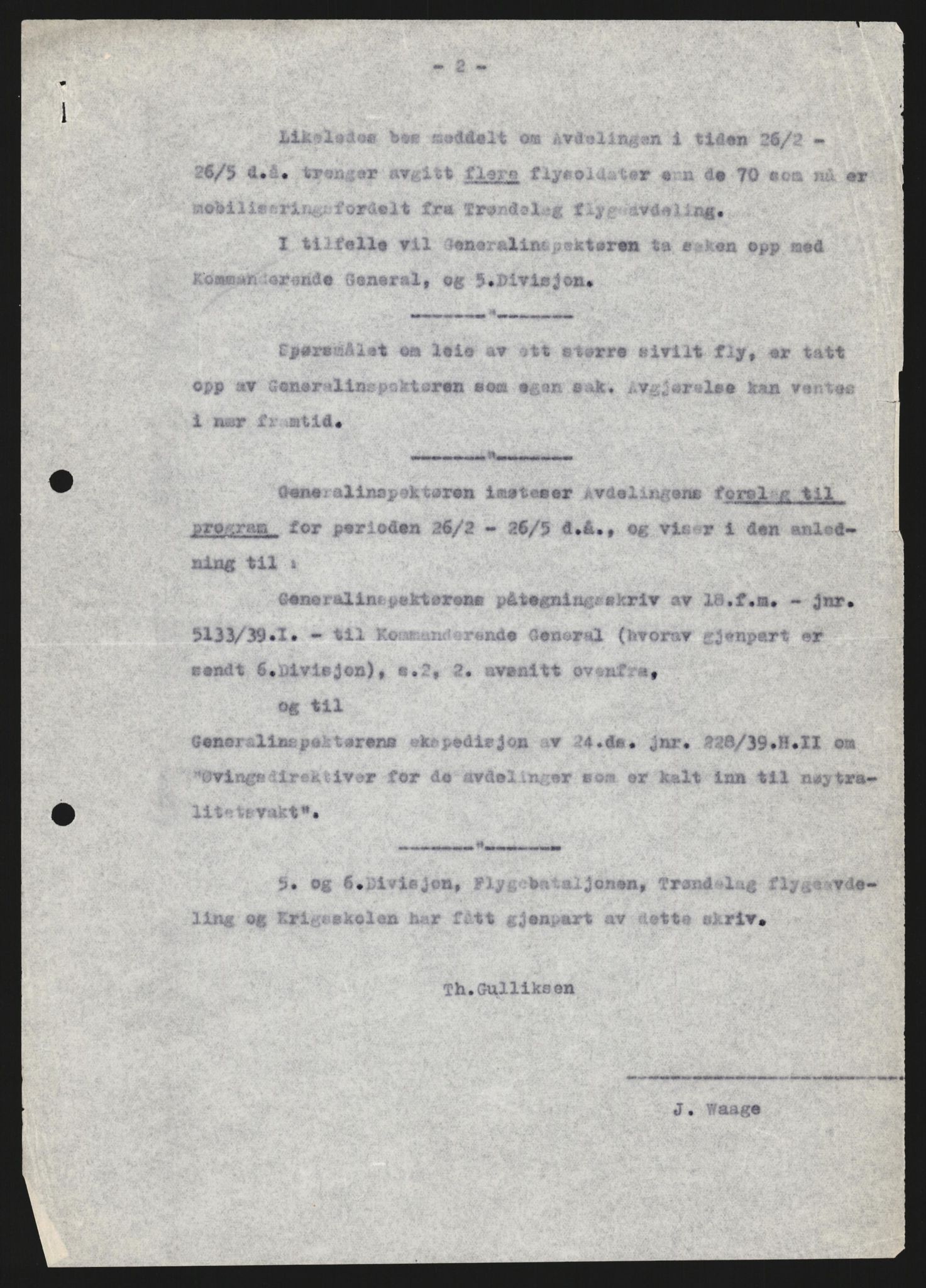 Forsvaret, Forsvarets krigshistoriske avdeling, AV/RA-RAFA-2017/Y/Yb/L0130: II-C-11-600  -  6. Divisjon / 6. Distriktskommando, 1940, p. 18