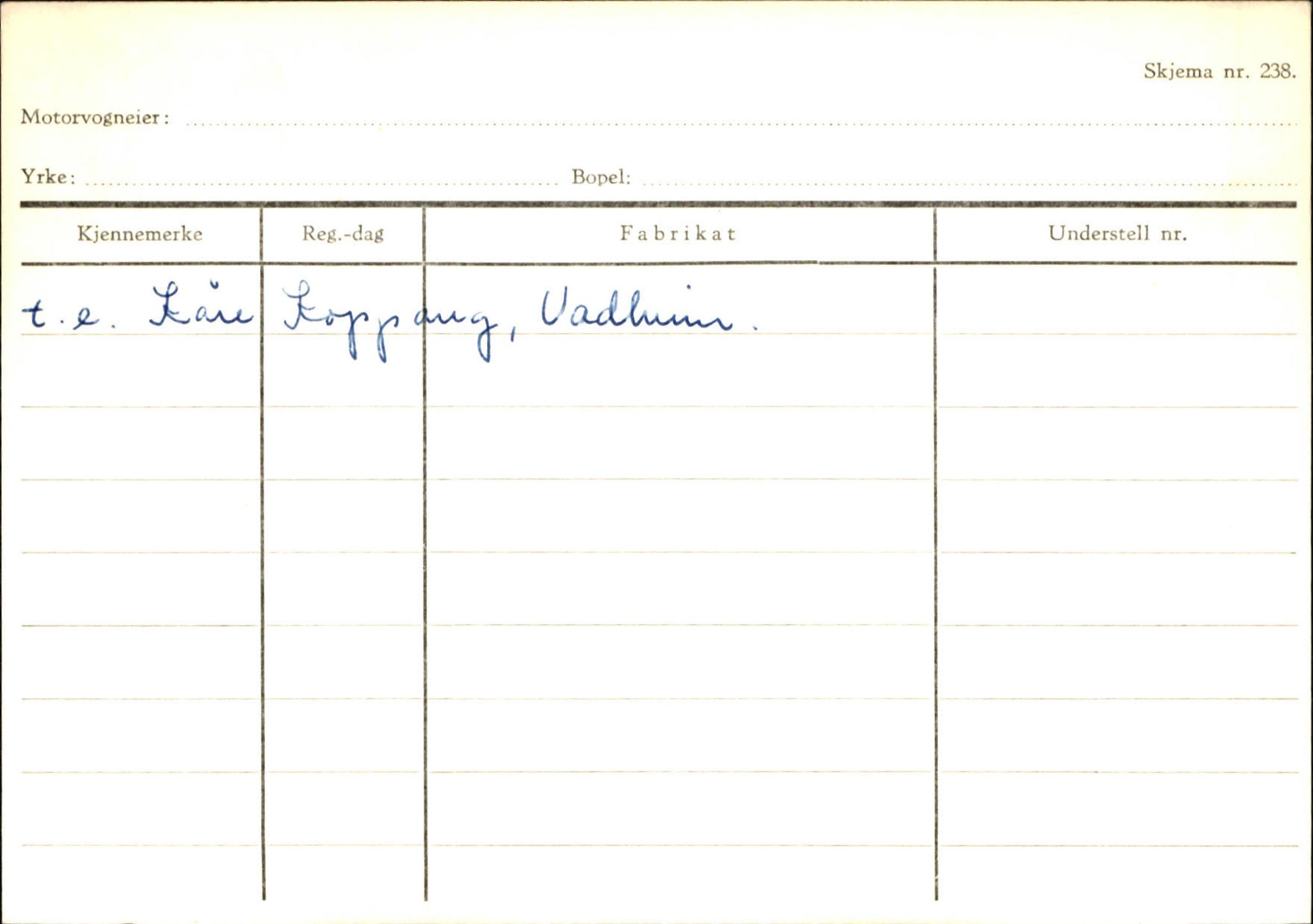 Statens vegvesen, Sogn og Fjordane vegkontor, SAB/A-5301/4/F/L0130: Eigarregister Eid T-Å. Høyanger A-O, 1945-1975, p. 950