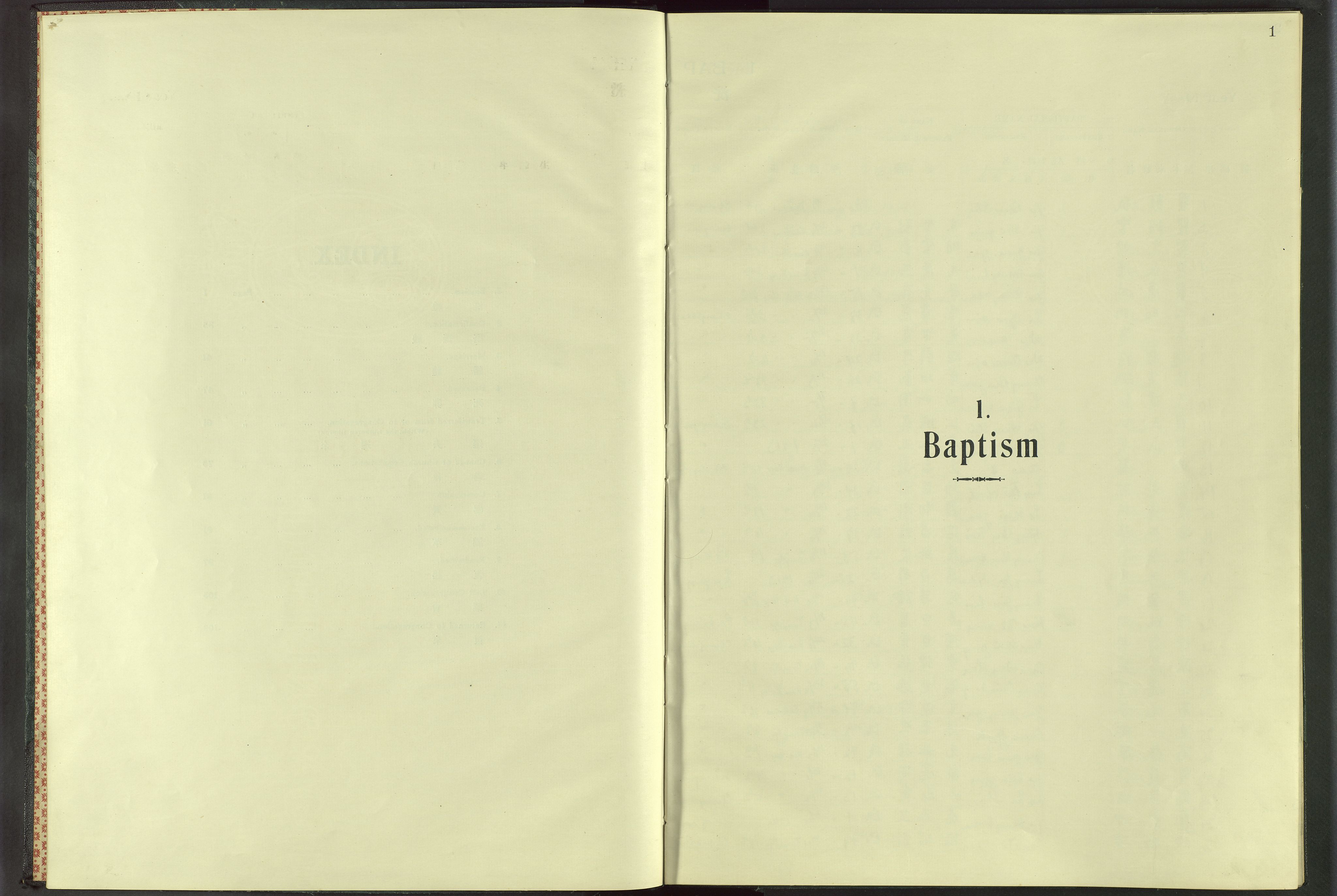 Det Norske Misjonsselskap - utland - Kina (Hunan), VID/MA-A-1065/Dm/L0011: Parish register (official) no. -, 1909-1948, p. 1