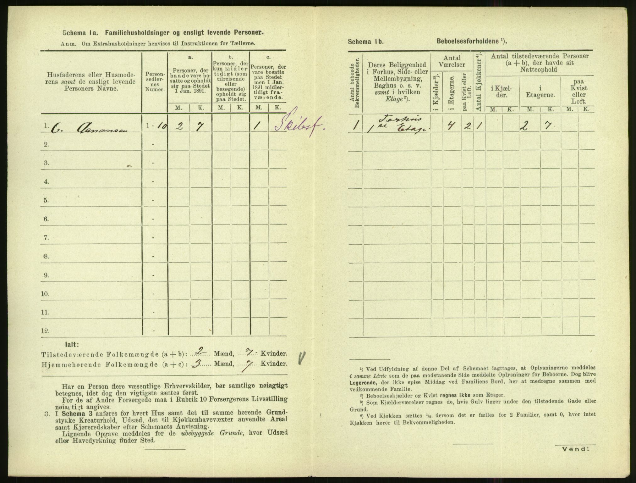 RA, 1891 census for 1002 Mandal, 1891, p. 1030