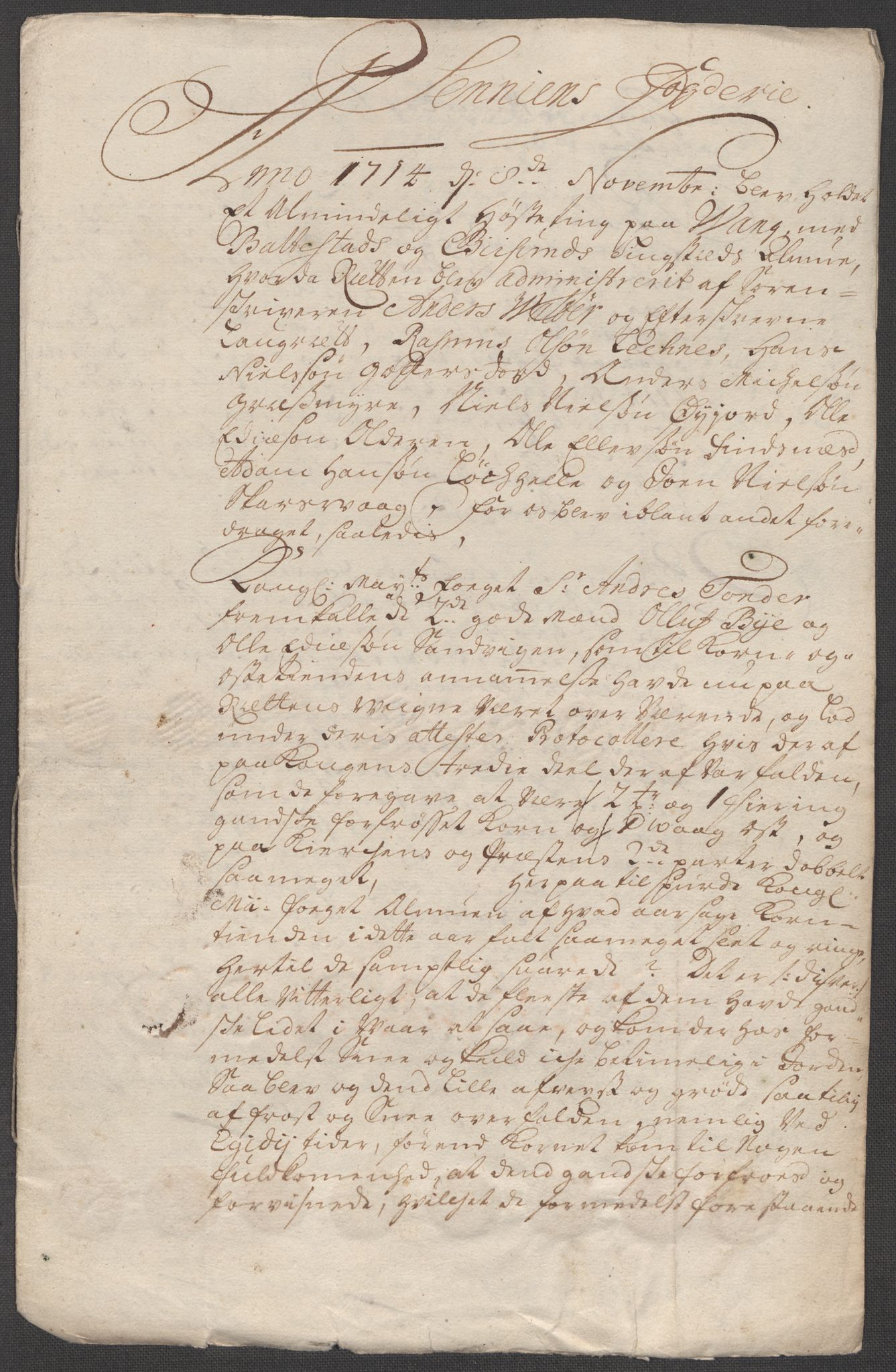 Rentekammeret inntil 1814, Reviderte regnskaper, Fogderegnskap, AV/RA-EA-4092/R68/L4760: Fogderegnskap Senja og Troms, 1714, p. 215