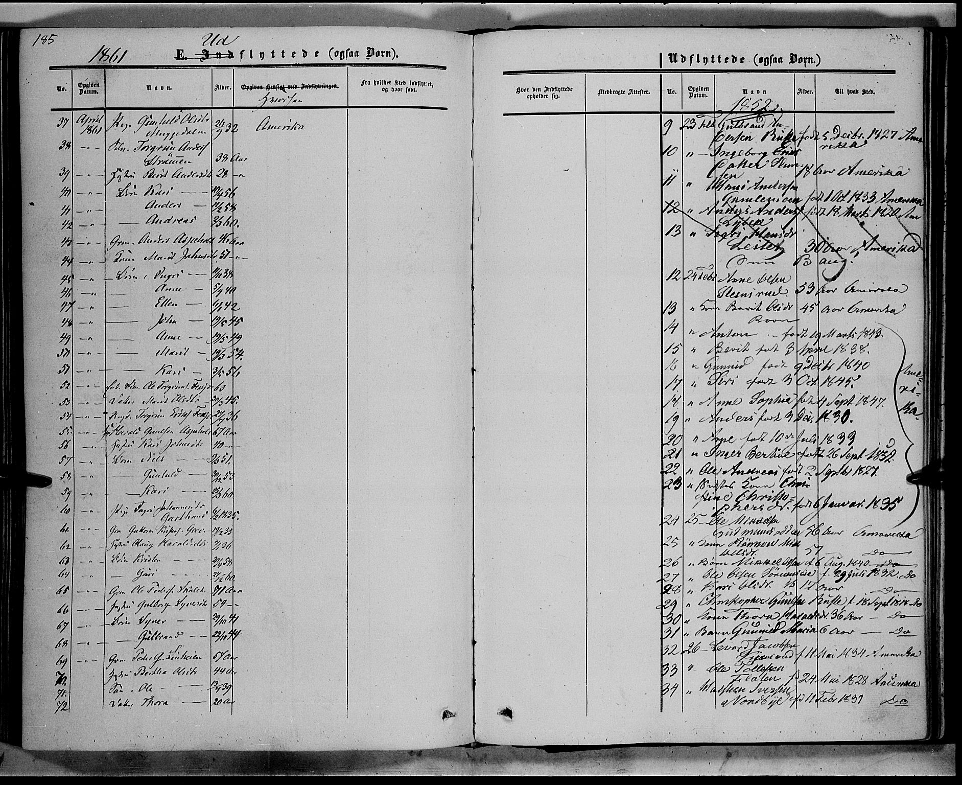 Sør-Aurdal prestekontor, AV/SAH-PREST-128/H/Ha/Haa/L0007: Parish register (official) no. 7, 1849-1876, p. 185