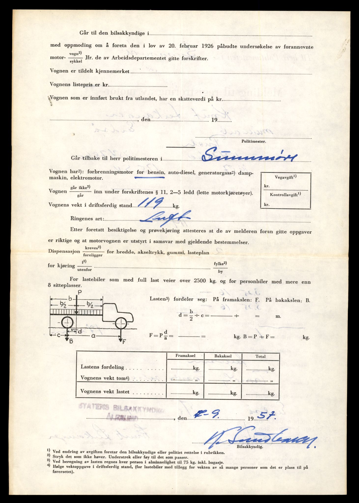 Møre og Romsdal vegkontor - Ålesund trafikkstasjon, AV/SAT-A-4099/F/Fe/L0040: Registreringskort for kjøretøy T 13531 - T 13709, 1927-1998, p. 2760
