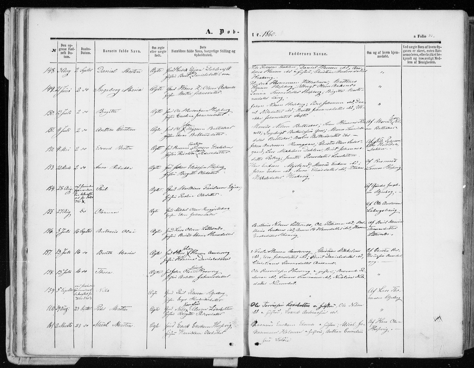 Ibestad sokneprestembete, AV/SATØ-S-0077/H/Ha/Haa/L0009kirke: Parish register (official) no. 9, 1859-1868, p. 23