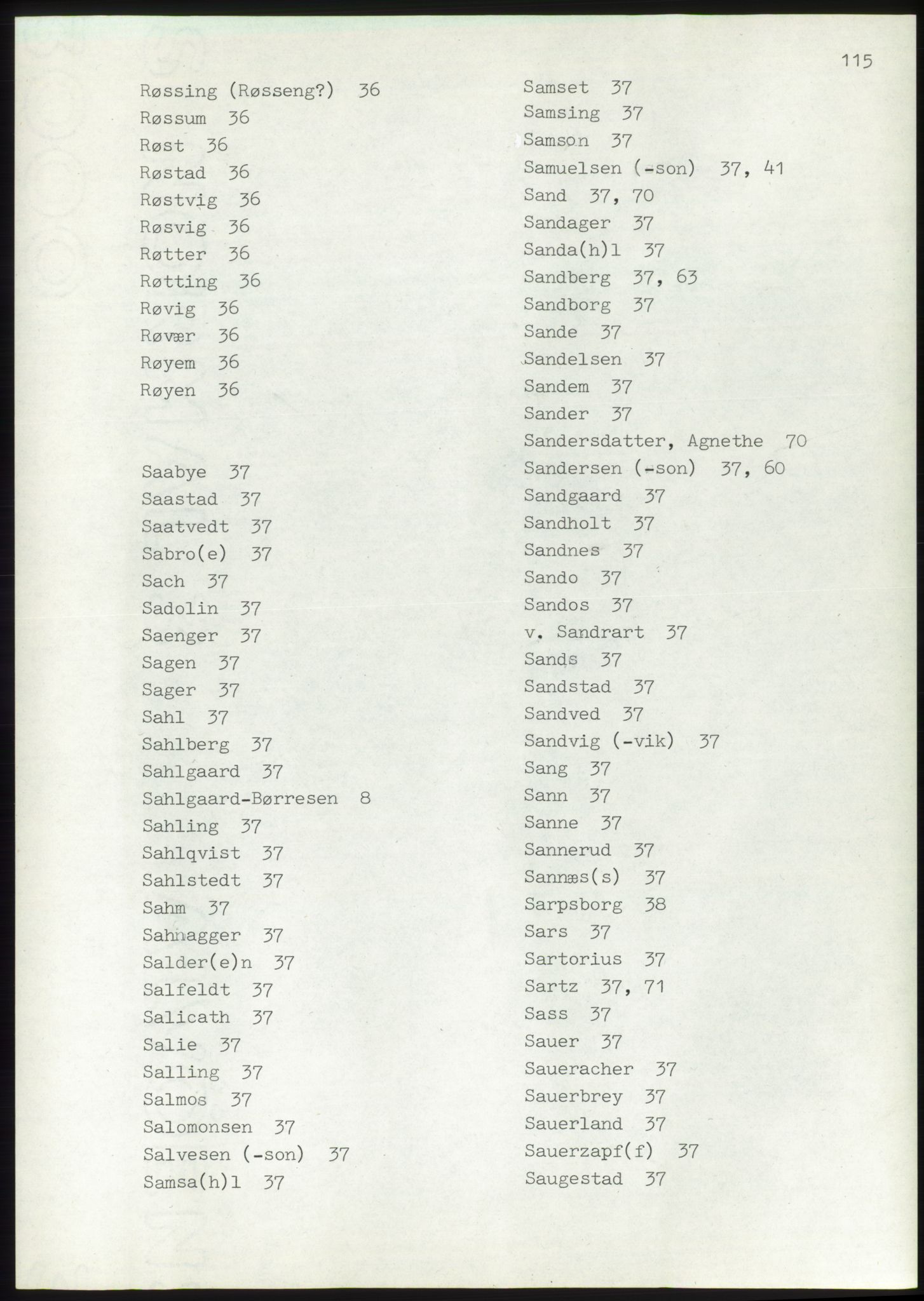 Lassens samlinger, AV/RA-PA-0051, 1500-1907, p. 115