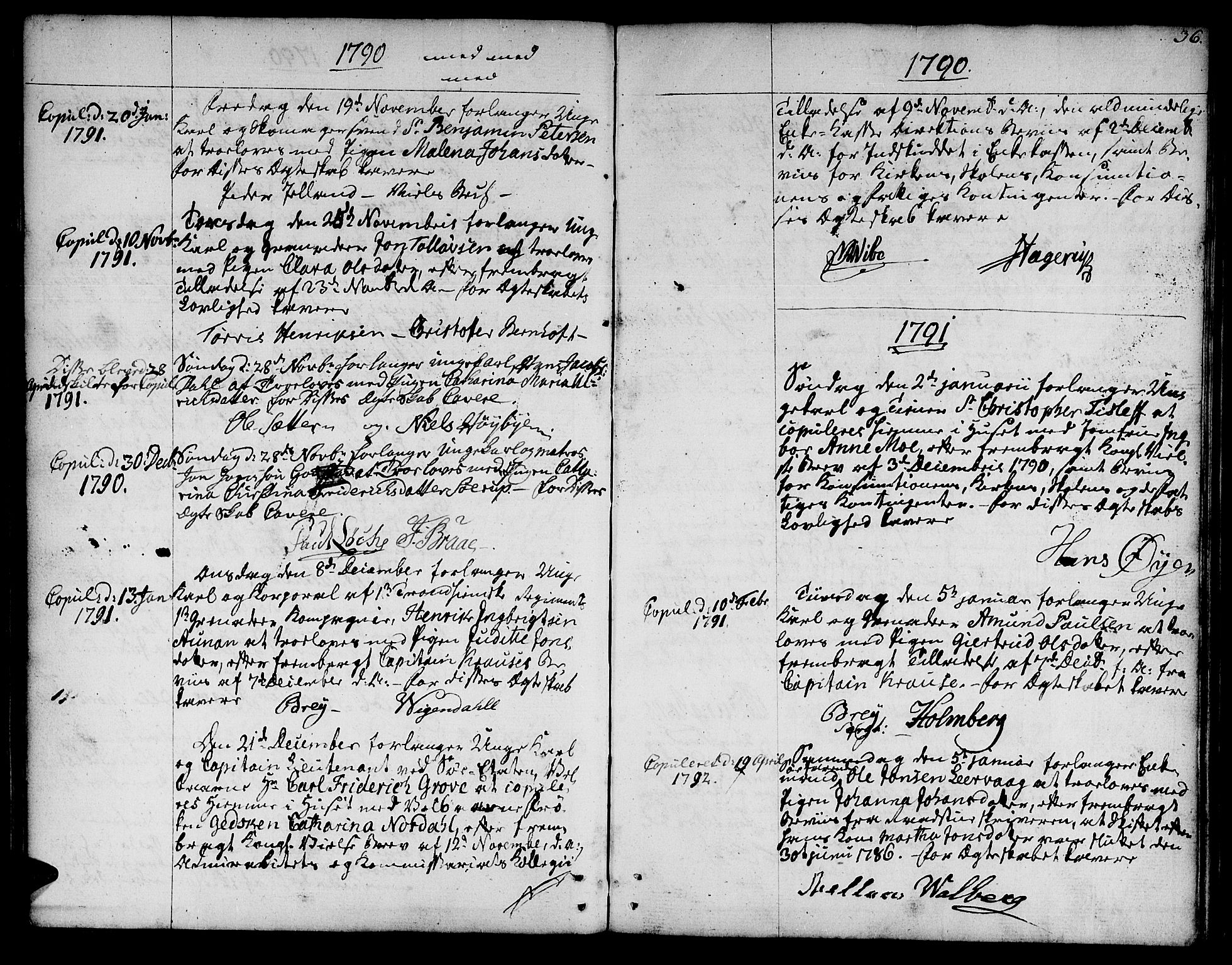 Ministerialprotokoller, klokkerbøker og fødselsregistre - Sør-Trøndelag, SAT/A-1456/601/L0041: Parish register (official) no. 601A09, 1784-1801, p. 36