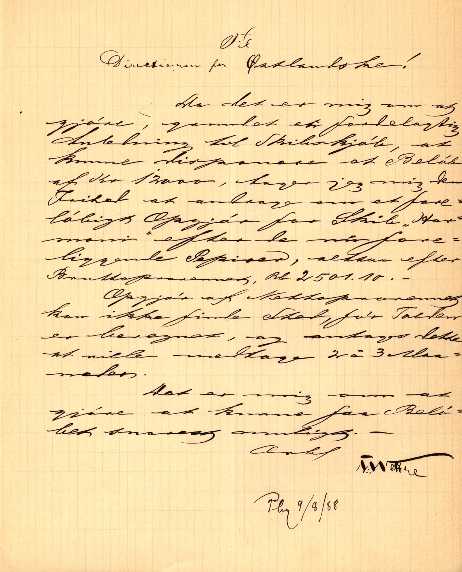 Pa 63 - Østlandske skibsassuranceforening, VEMU/A-1079/G/Ga/L0021/0006: Havaridokumenter / Gøthe, Granit, Granen, Harmonie, Lindsay, 1888, p. 85