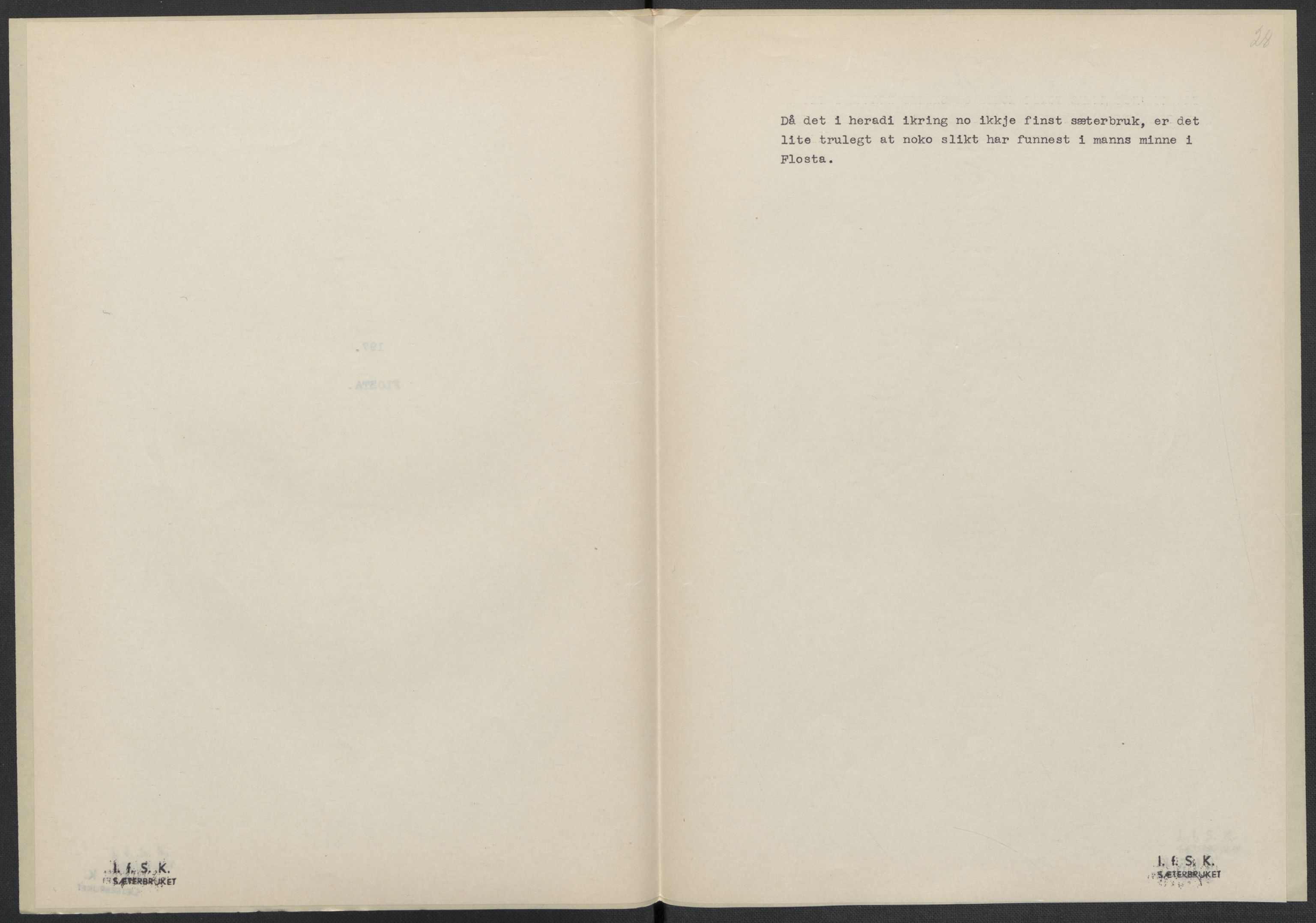 Instituttet for sammenlignende kulturforskning, RA/PA-0424/F/Fc/L0008/0001: Eske B8: / Aust-Agder (perm XIX), 1932-1938, p. 28