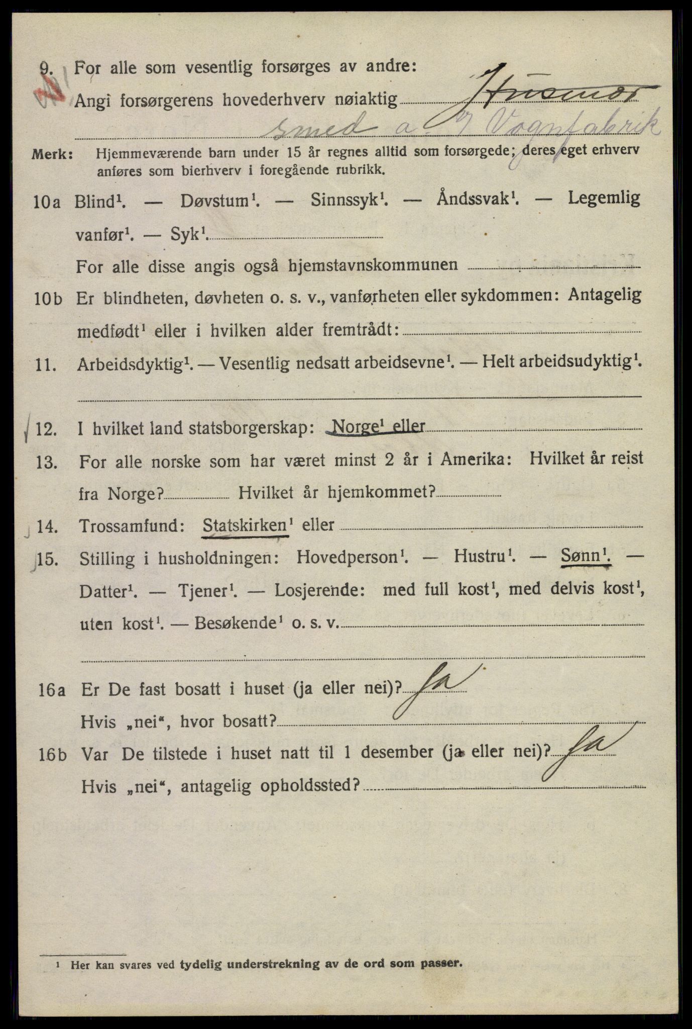 SAO, 1920 census for Kristiania, 1920, p. 604154