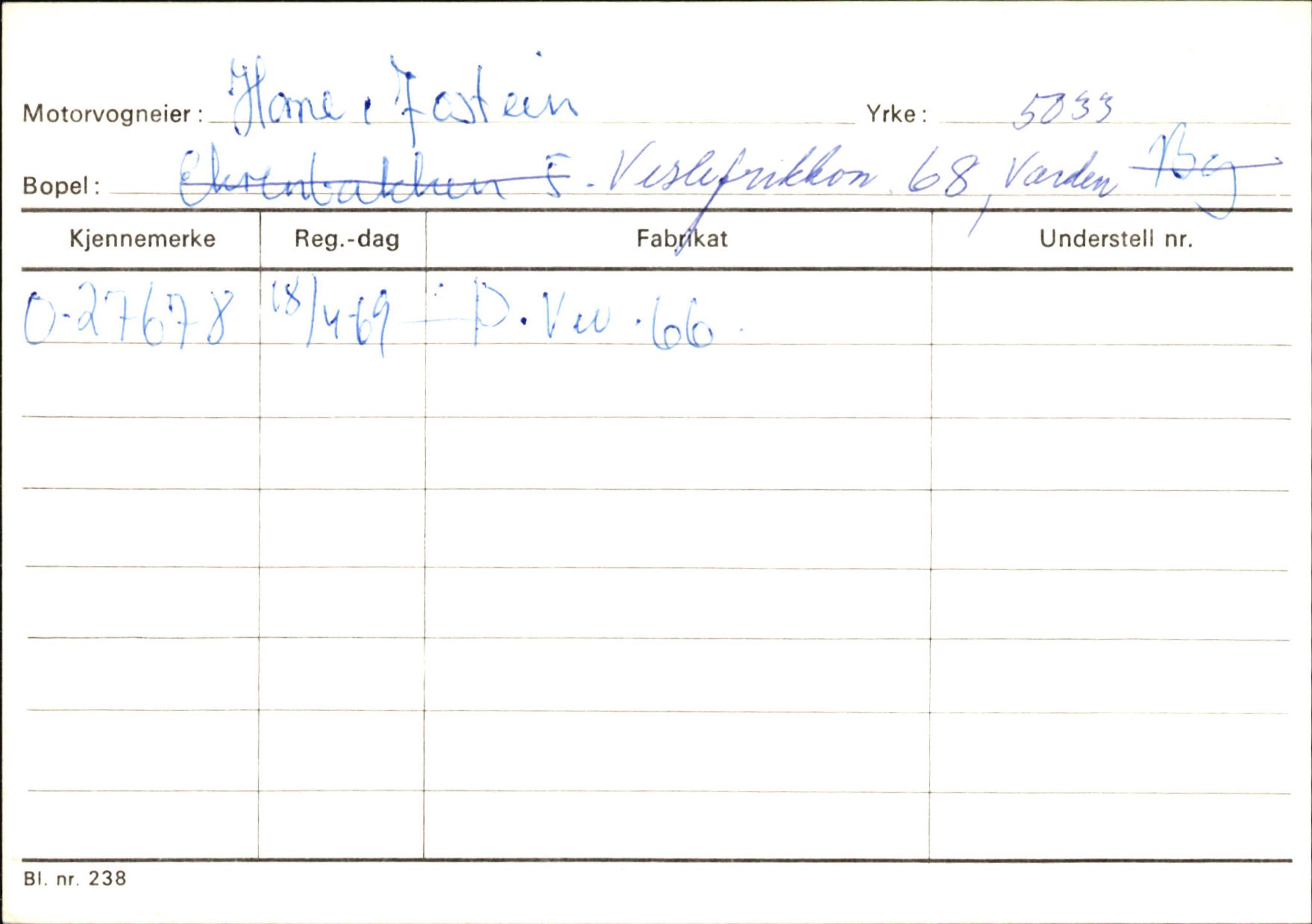 Statens vegvesen, Hordaland vegkontor, AV/SAB-A-5201/2/Hb/L0015: O-eierkort H-I, 1920-1971, p. 61