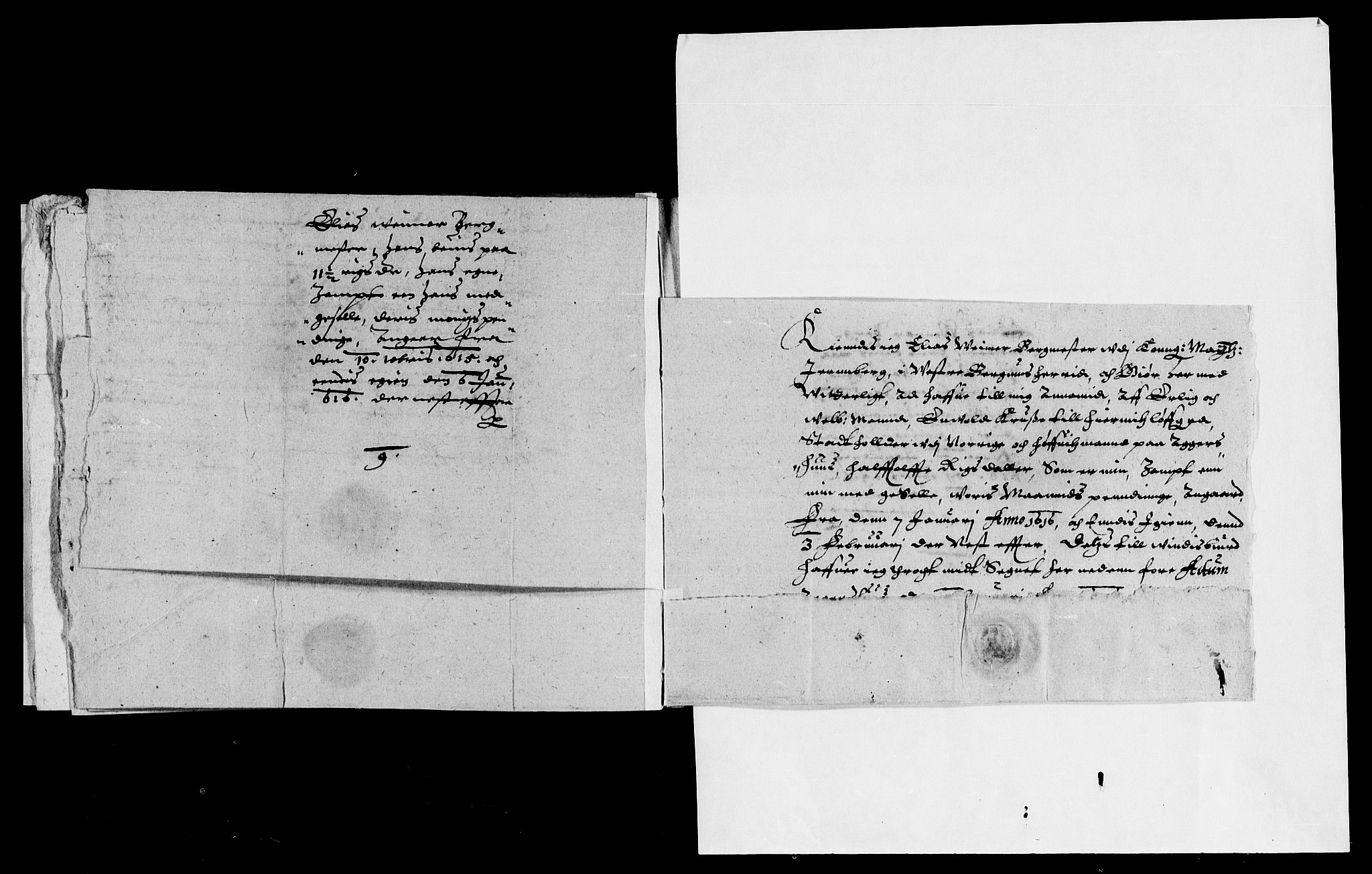 Rentekammeret inntil 1814, Reviderte regnskaper, Lensregnskaper, AV/RA-EA-5023/R/Rb/Rba/L0036: Akershus len, 1614-1615