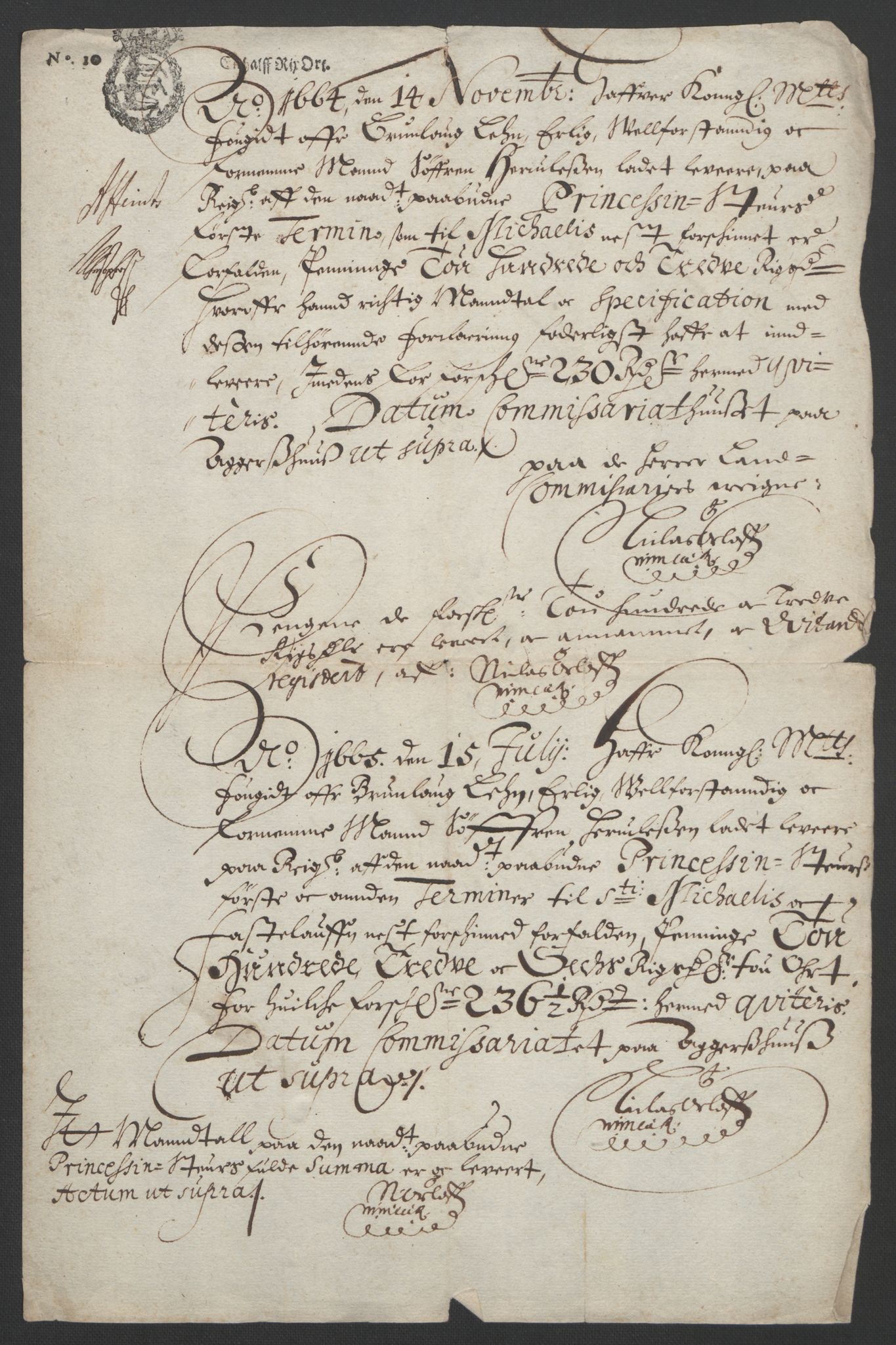 Rentekammeret inntil 1814, Reviderte regnskaper, Fogderegnskap, RA/EA-4092/R33/L1964: Fogderegnskap Larvik grevskap, 1665-1668, p. 40