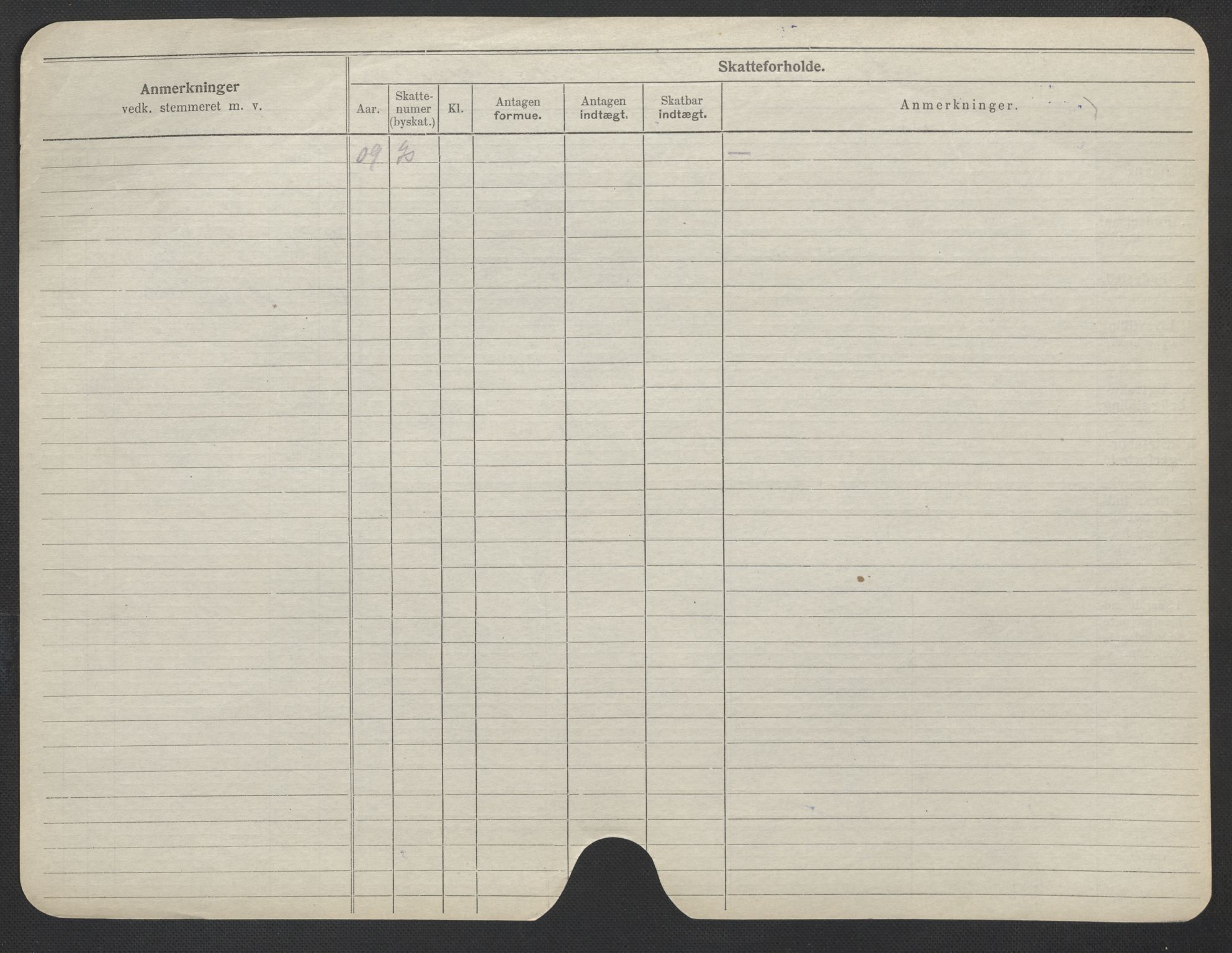 Oslo folkeregister, Registerkort, AV/SAO-A-11715/F/Fa/Fac/L0019: Kvinner, 1906-1914, p. 1100b