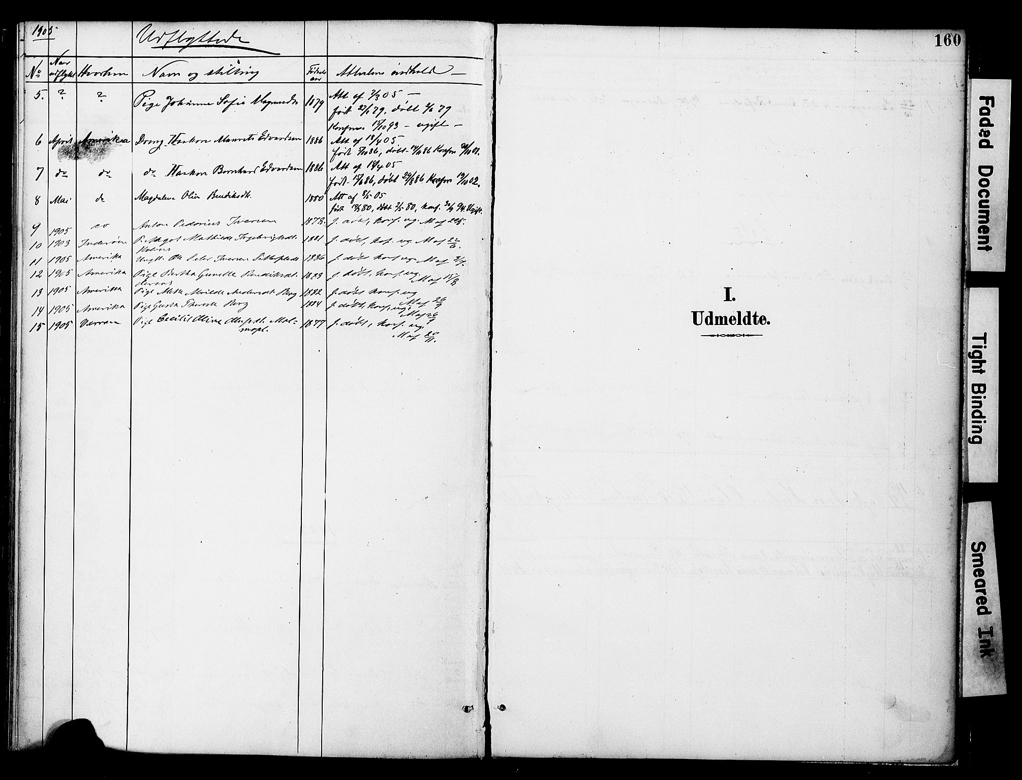 Ministerialprotokoller, klokkerbøker og fødselsregistre - Nord-Trøndelag, SAT/A-1458/742/L0409: Parish register (official) no. 742A02, 1891-1905, p. 160