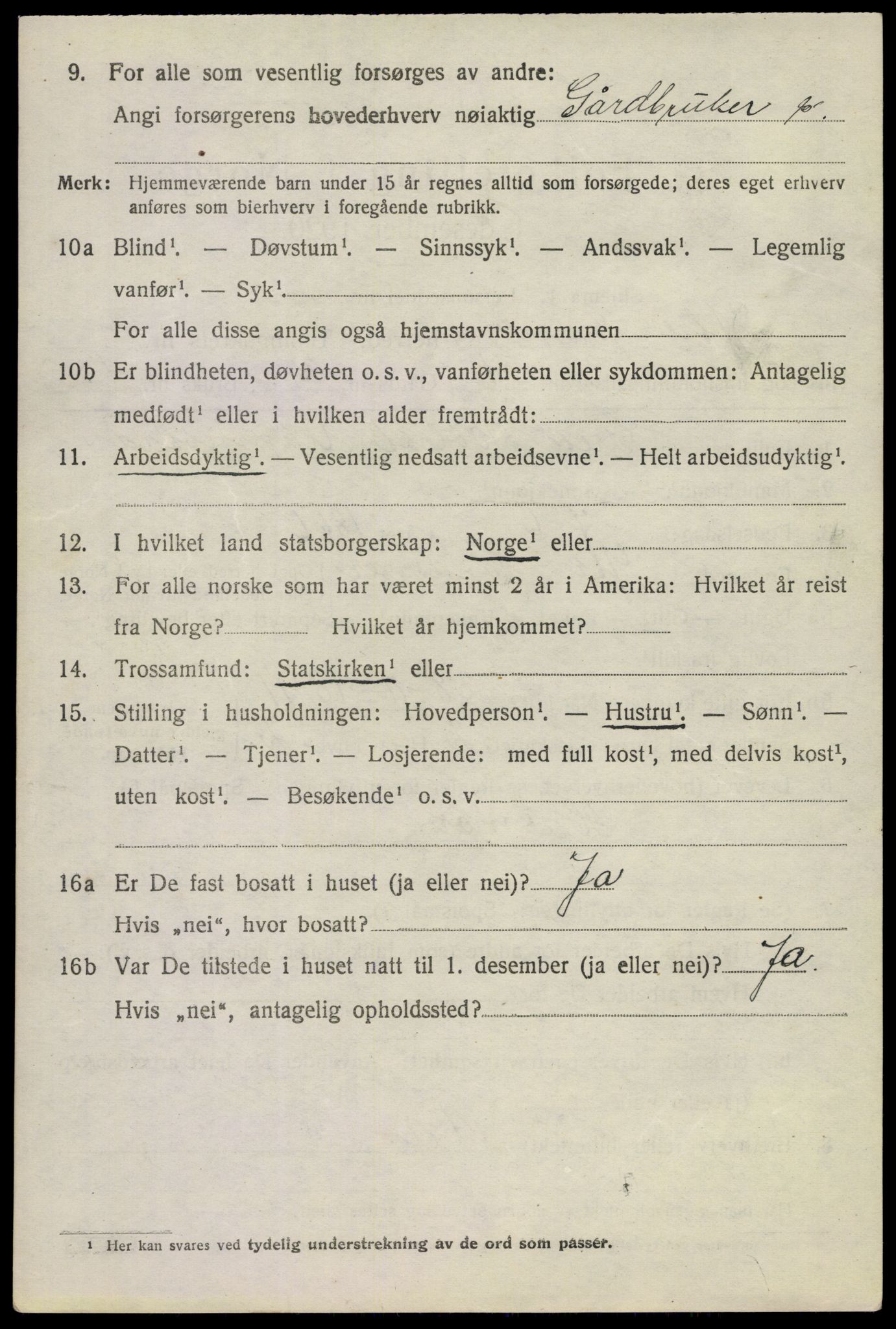 SAKO, 1920 census for Ytre Sandsvær, 1920, p. 3729