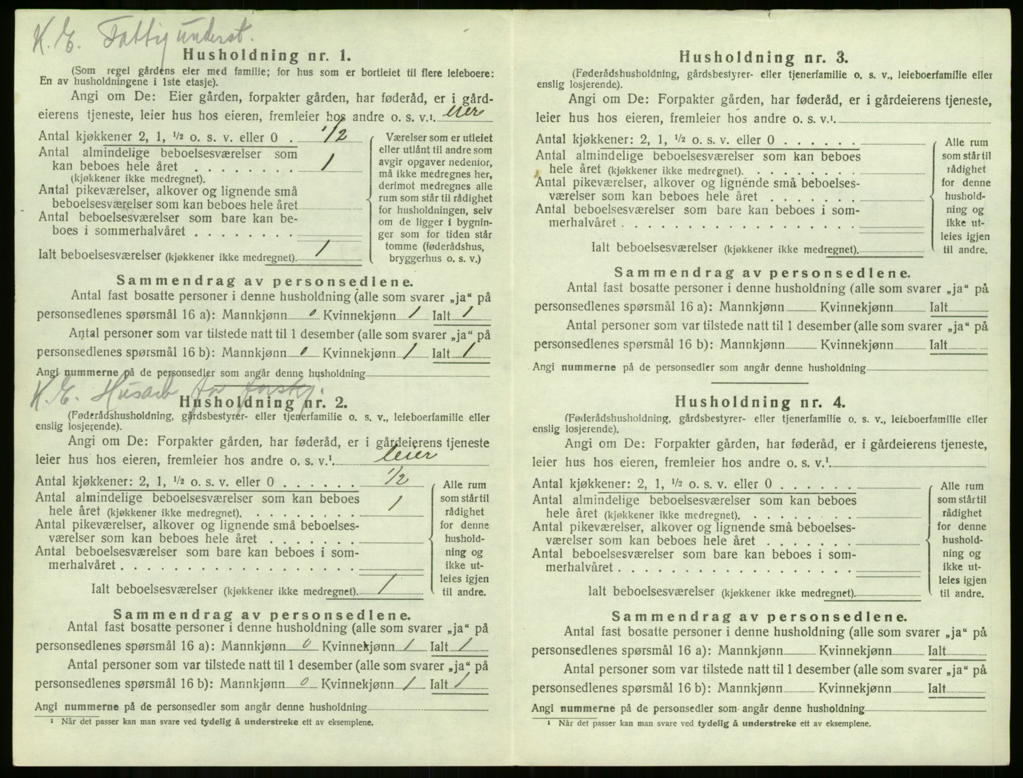 SAKO, 1920 census for Borre, 1920, p. 468