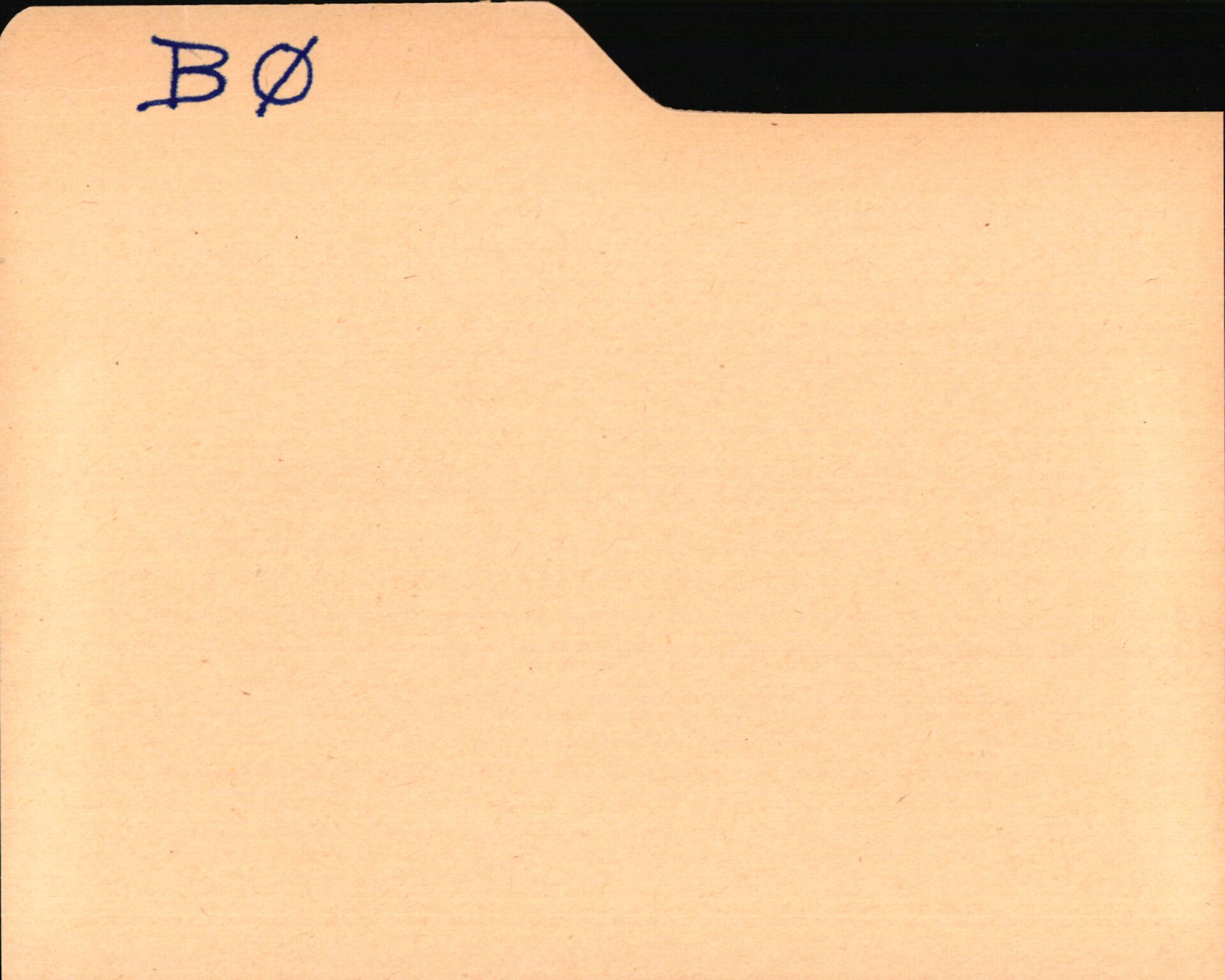 Statsarkivet i Kongsberg, AV/SAKO-A-0001/E/Ed/L0003/0002: Registerkort til avskrifter for eiendommer i Telemark / Eiendommer i Bø kommune, 1600-1950, p. 1