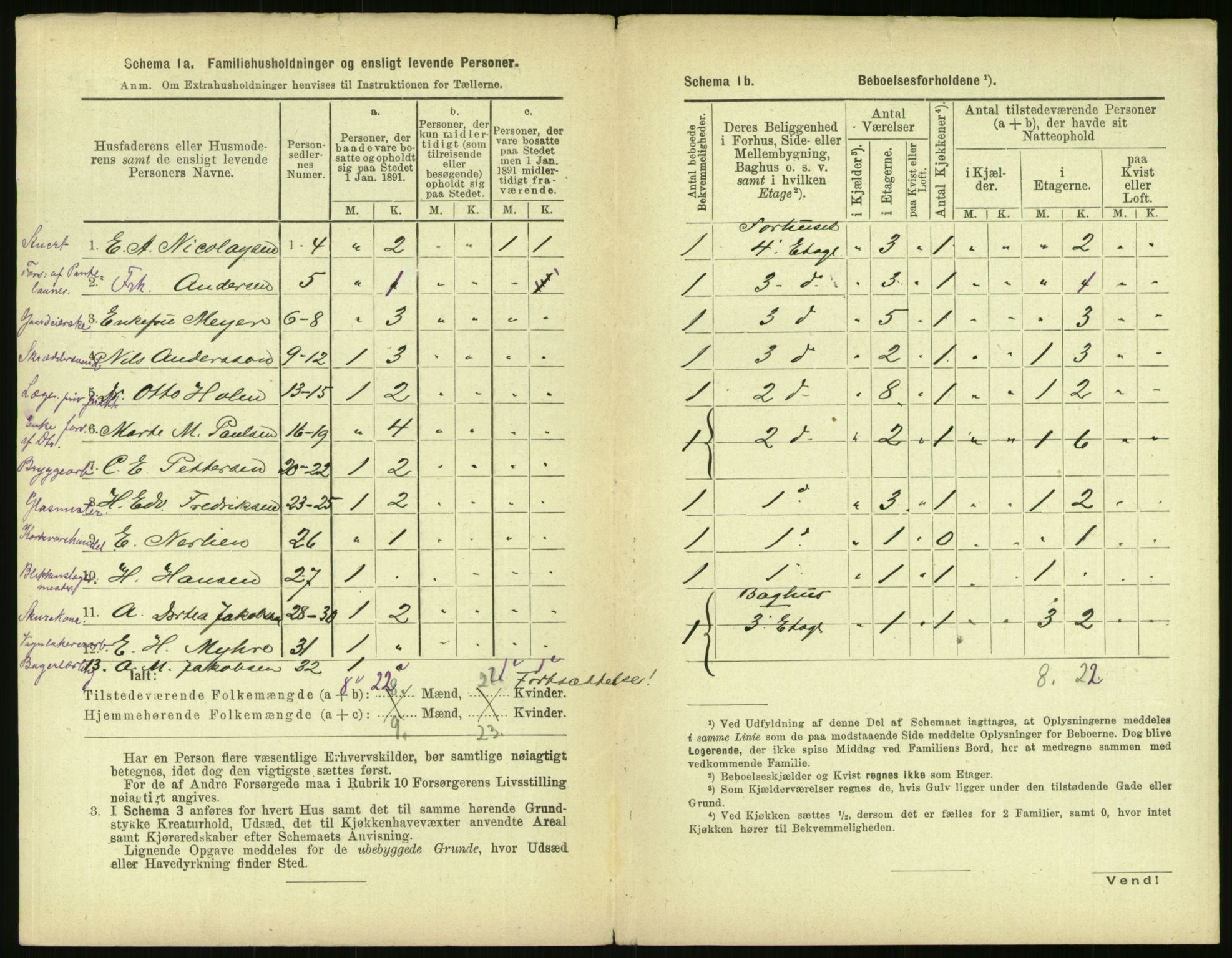 RA, 1891 census for 0301 Kristiania, 1891, p. 89644