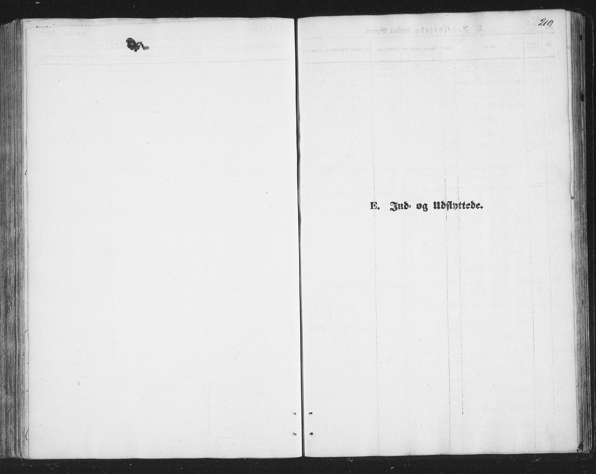 Tromsø sokneprestkontor/stiftsprosti/domprosti, SATØ/S-1343/G/Ga/L0012kirke: Parish register (official) no. 12, 1865-1871, p. 219