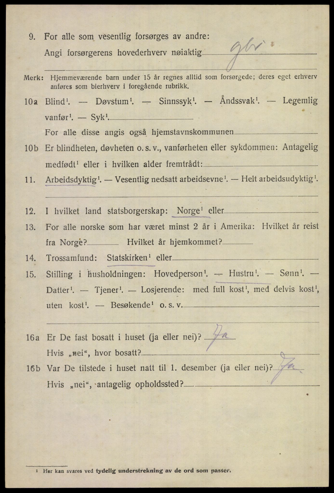 SAKO, 1920 census for Øvre Eiker, 1920, p. 19227