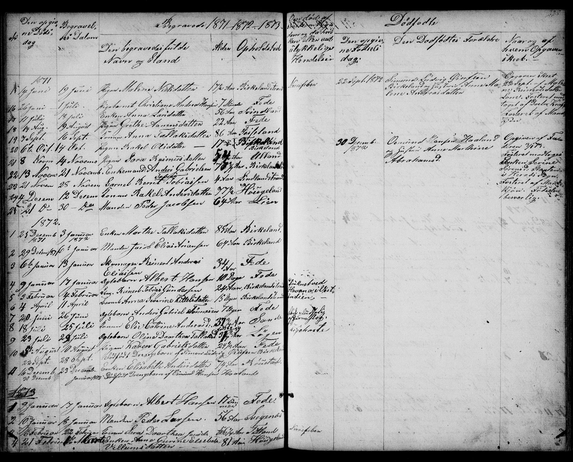 Kvinesdal sokneprestkontor, SAK/1111-0026/F/Fb/Fba/L0003: Parish register (copy) no. B 3, 1858-1893, p. 228
