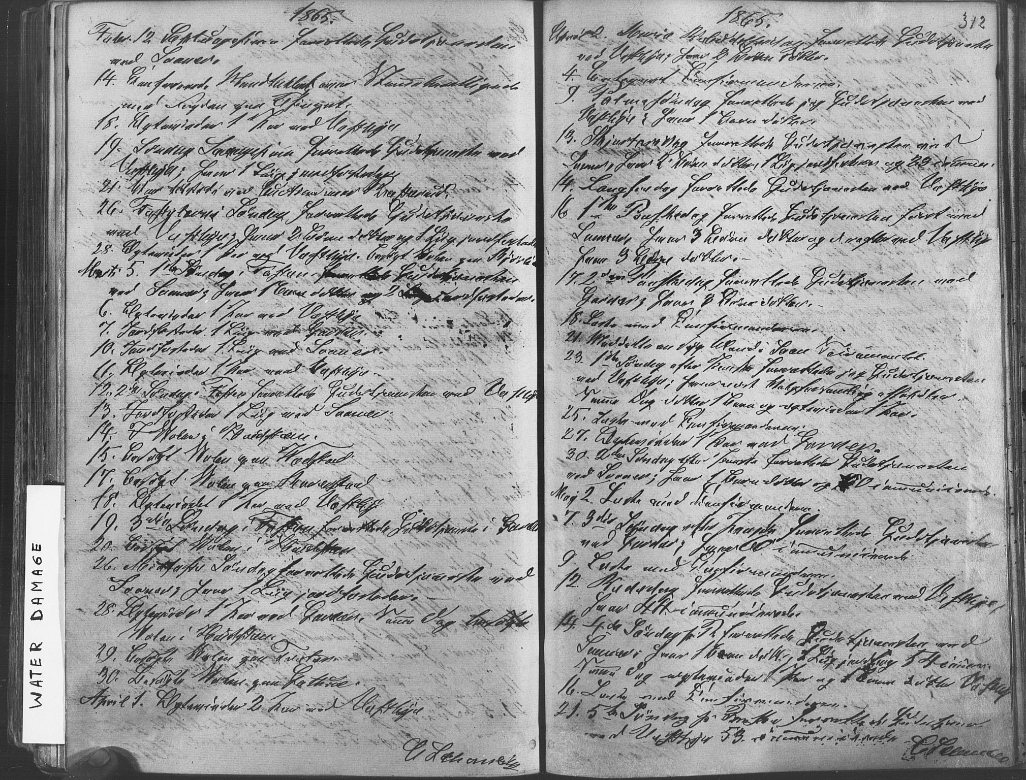Vestby prestekontor Kirkebøker, SAO/A-10893/F/Fa/L0008: Parish register (official) no. I 8, 1863-1877, p. 312
