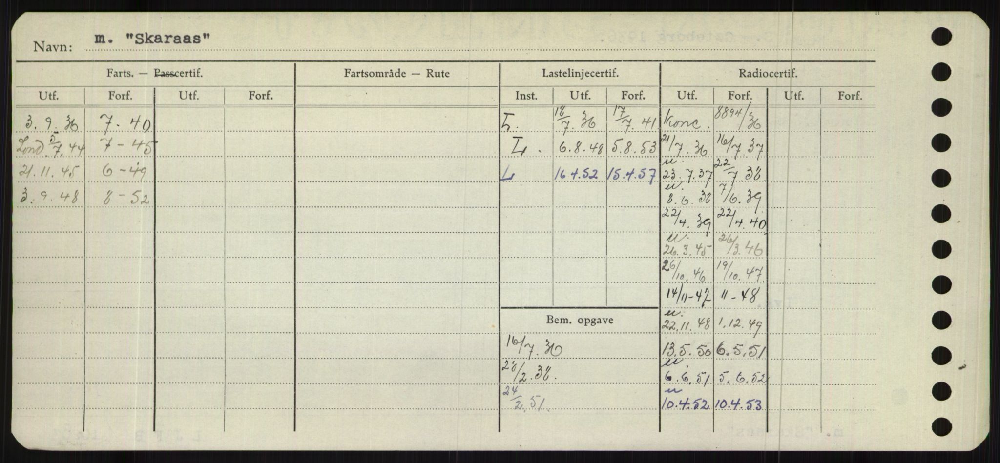 Sjøfartsdirektoratet med forløpere, Skipsmålingen, AV/RA-S-1627/H/Hb/L0004: Fartøy, O-S, p. 366