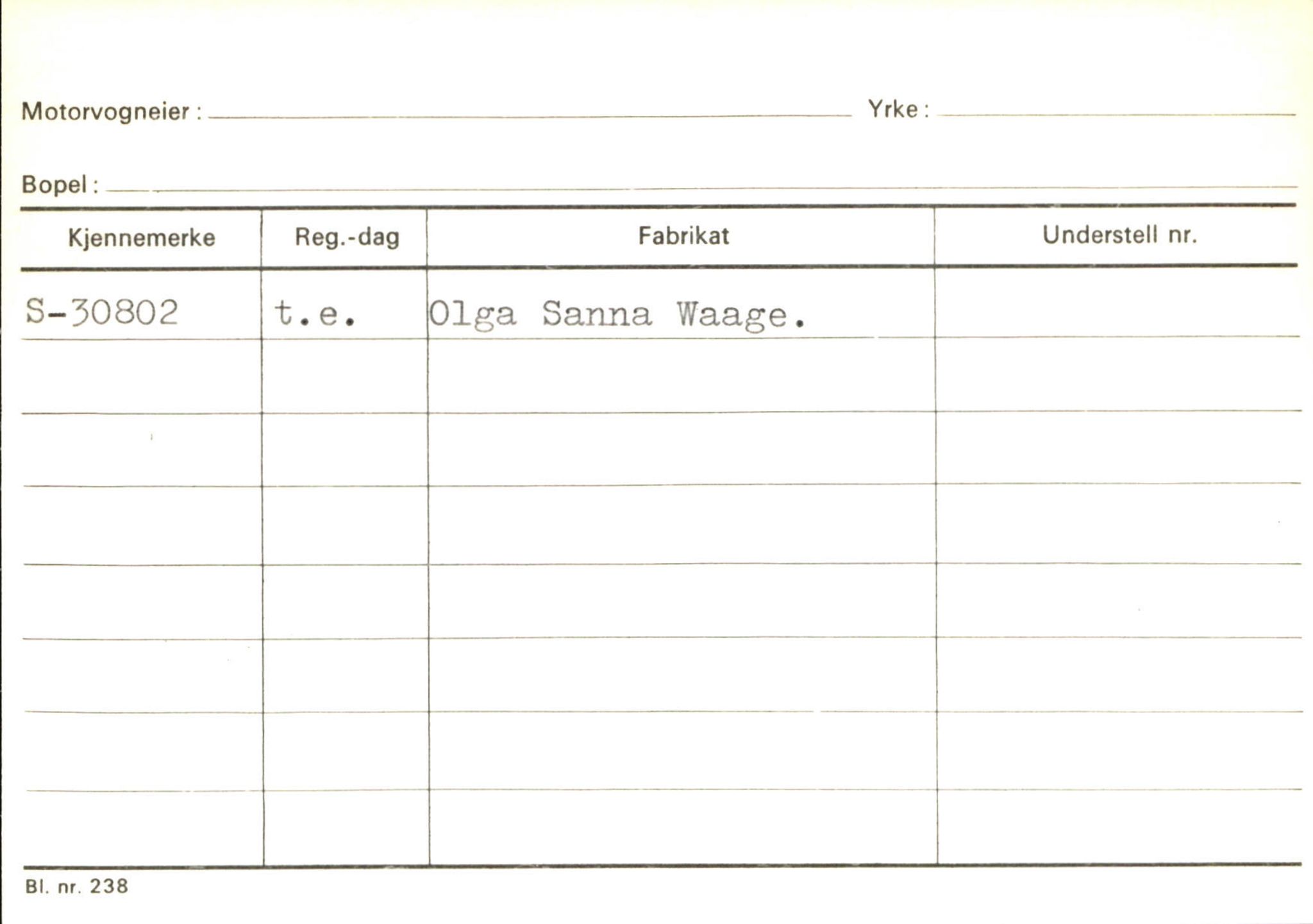 Statens vegvesen, Sogn og Fjordane vegkontor, AV/SAB-A-5301/4/F/L0144: Registerkort Vågsøy A-R, 1945-1975, p. 108
