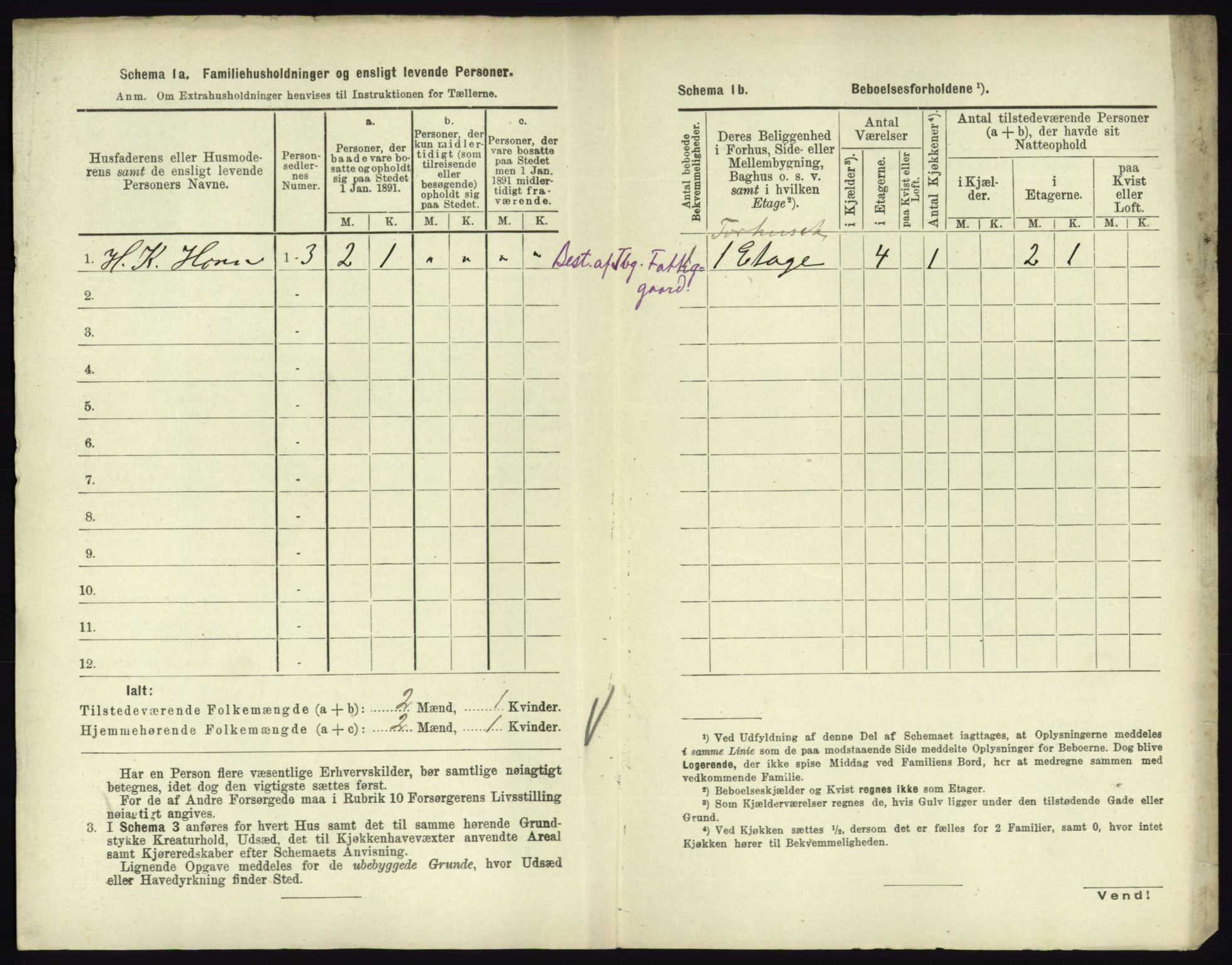 RA, 1891 census for 0705 Tønsberg, 1891, p. 1051