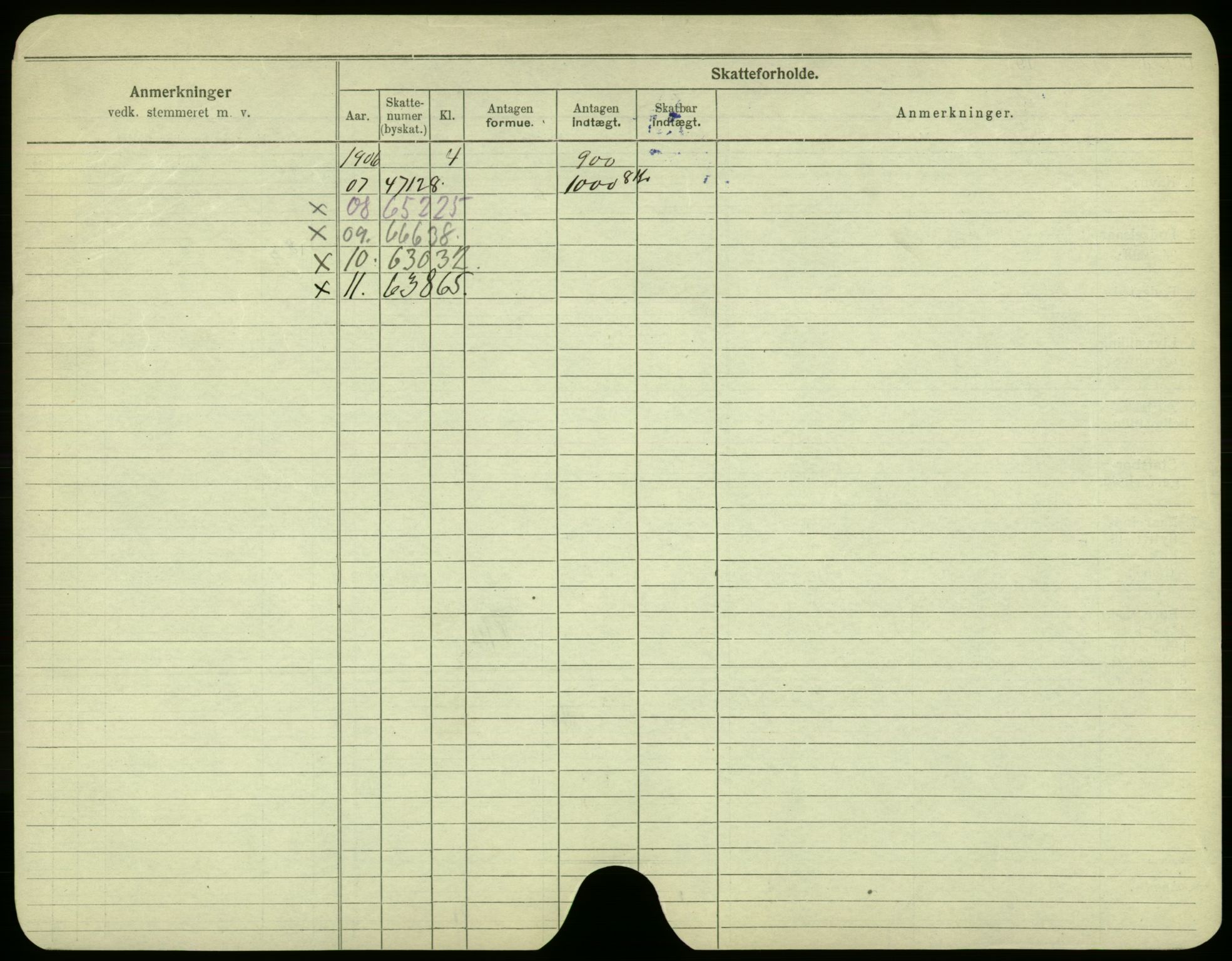 Oslo folkeregister, Registerkort, AV/SAO-A-11715/F/Fa/Fac/L0005: Menn, 1906-1914, p. 572b