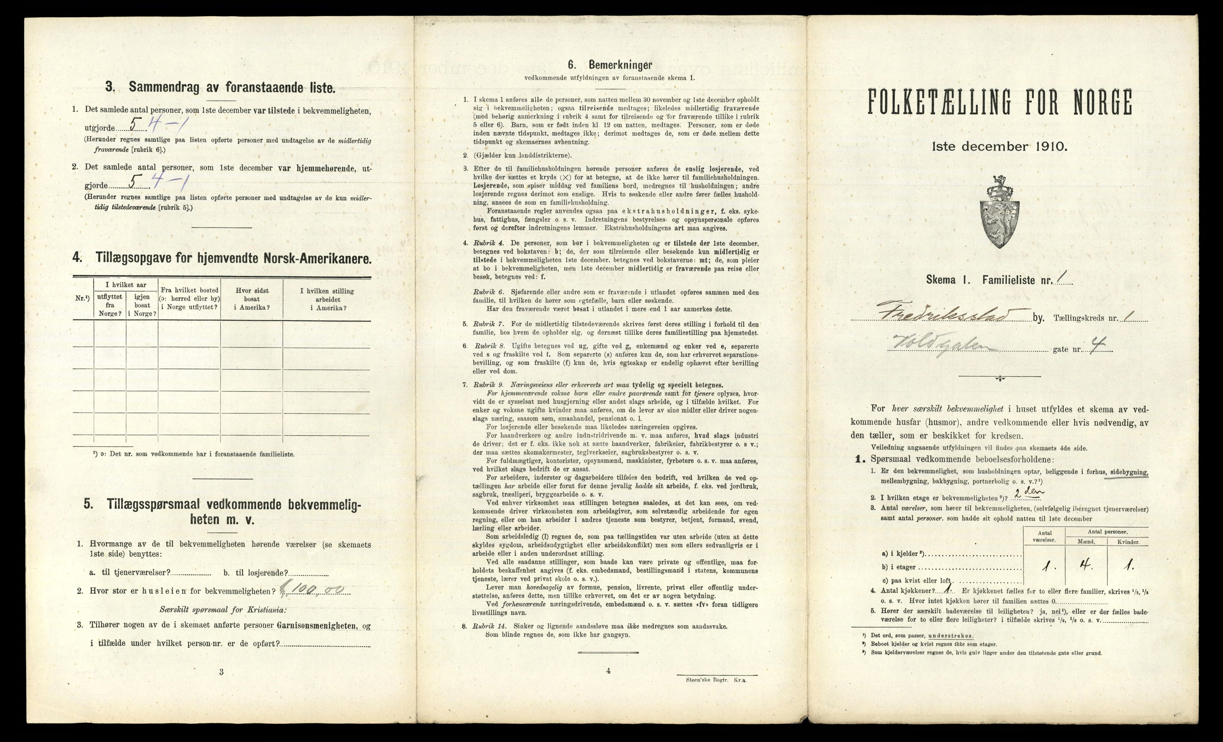 RA, 1910 census for Fredrikstad, 1910, p. 104