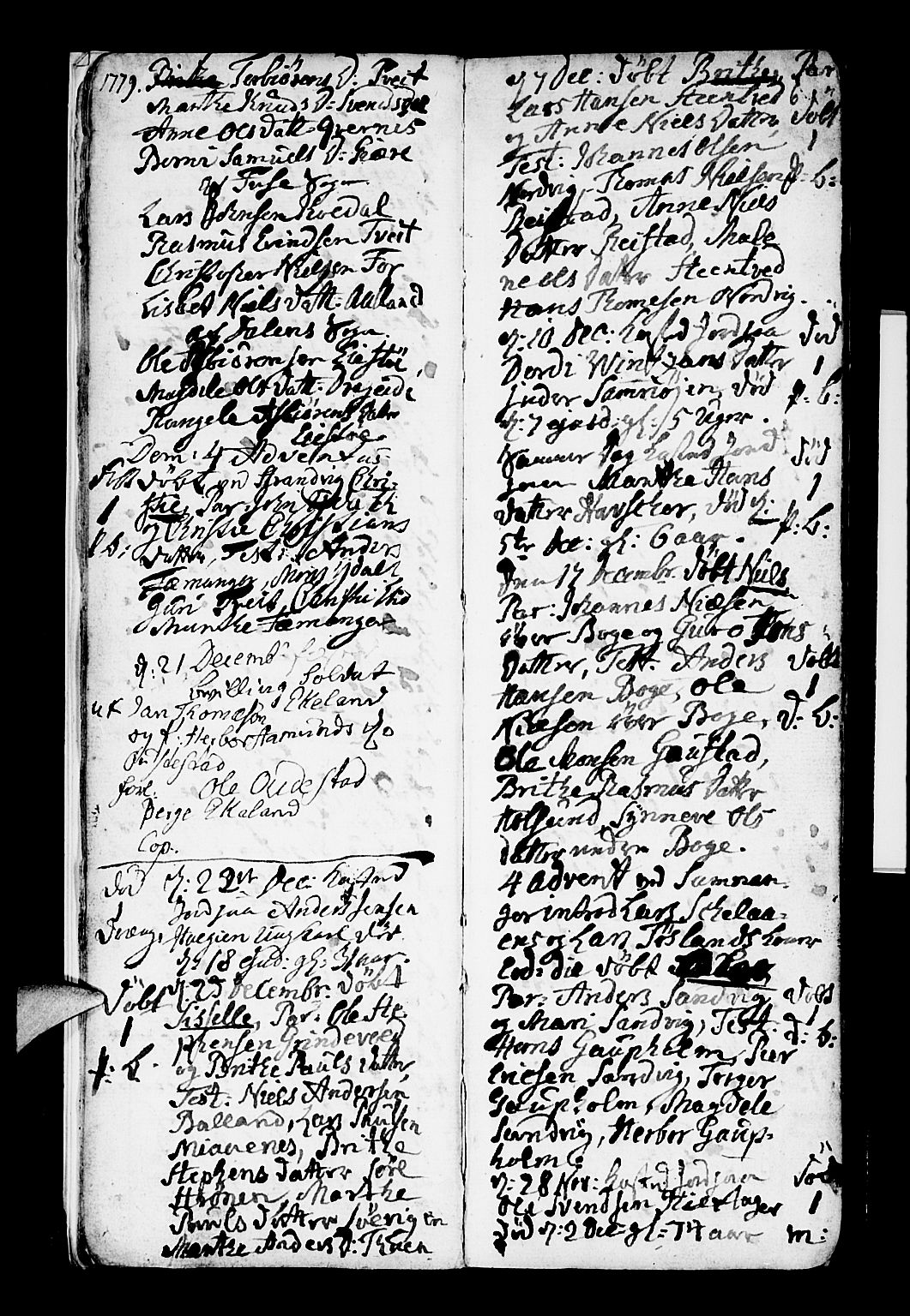 Os sokneprestembete, SAB/A-99929: Parish register (official) no. A 10, 1779-1788, p. 6