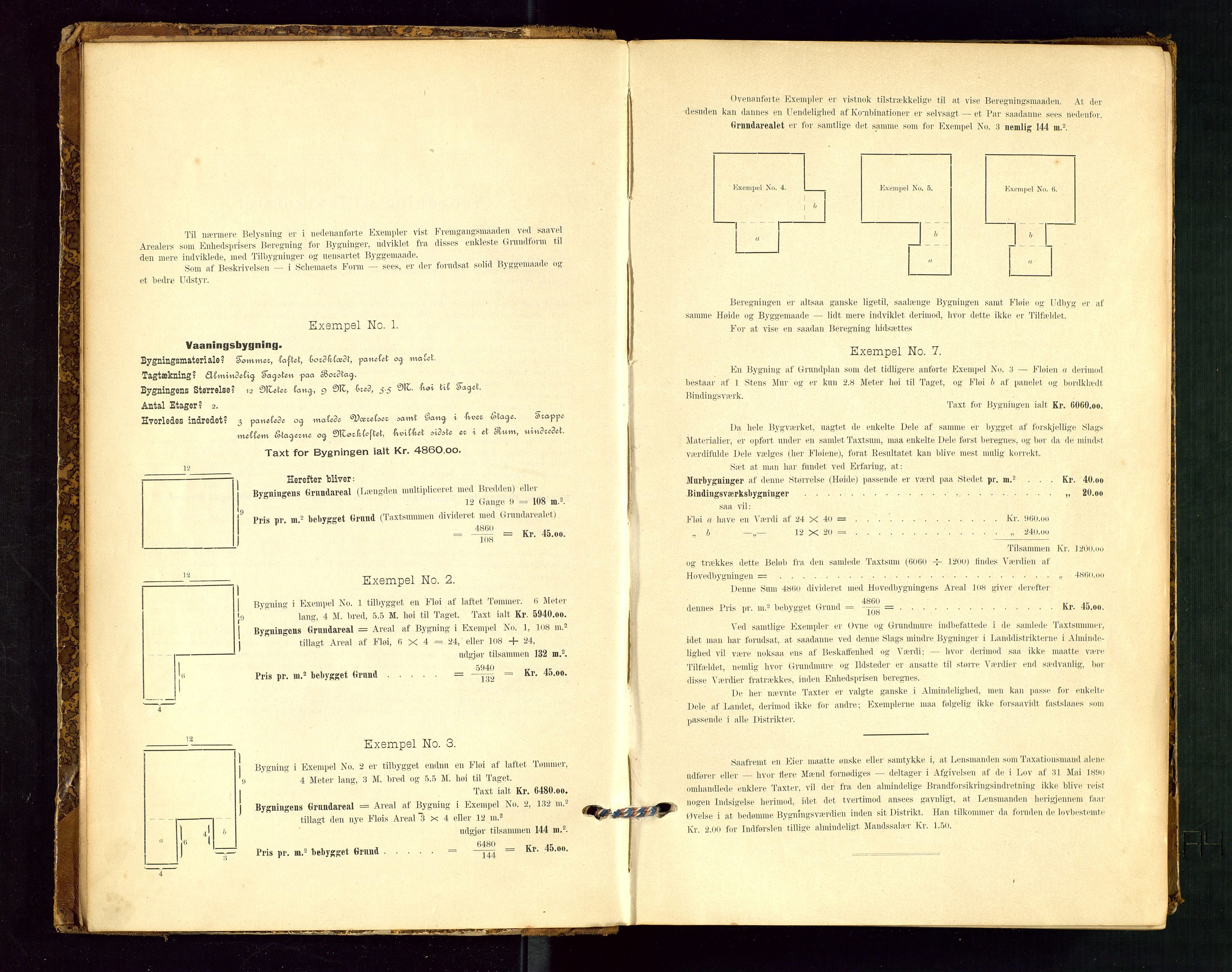 Vikedal lensmannskontor, AV/SAST-A-100179/Gob/L0004: Branntakstprotokoll, 1894-1952