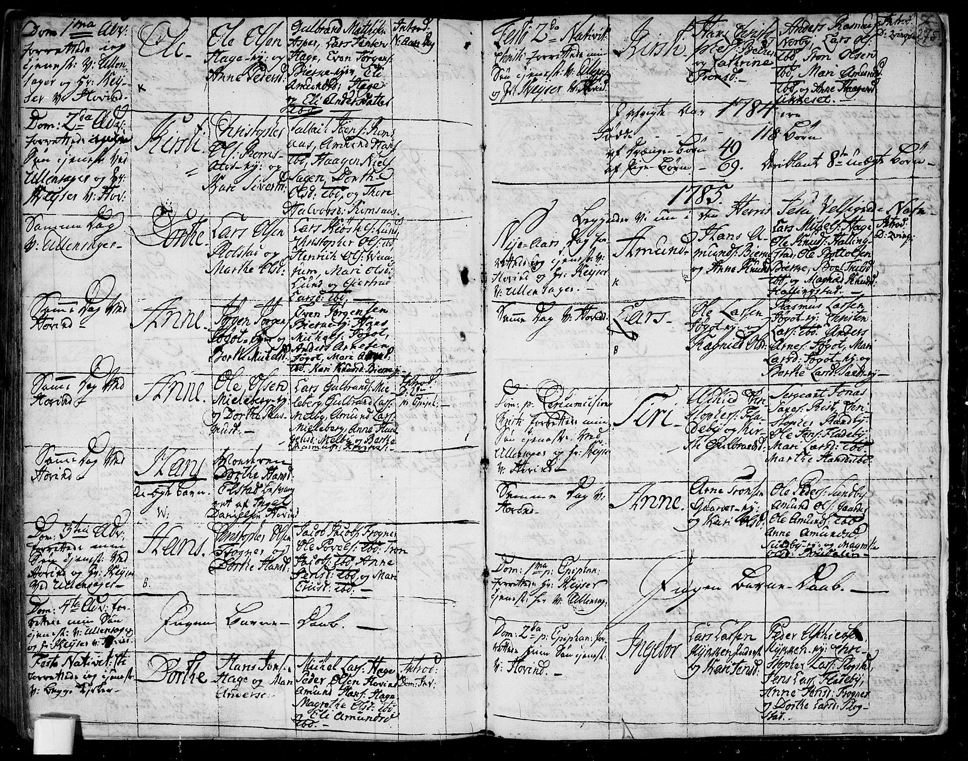 Ullensaker prestekontor Kirkebøker, SAO/A-10236a/F/Fa/L0006: Parish register (official) no. I 6, 1762-1785, p. 275