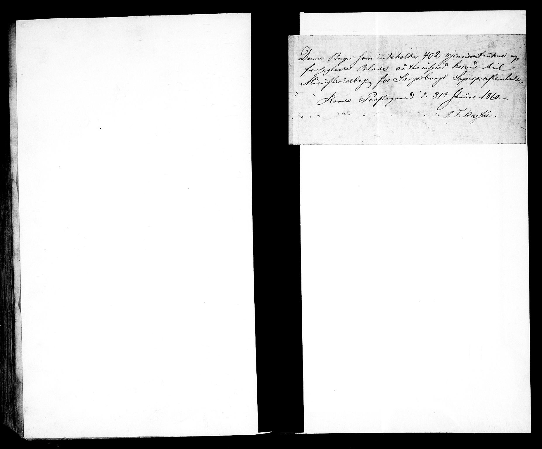 Sarpsborg prestekontor Kirkebøker, AV/SAO-A-2006/F/Fa/L0001: Parish register (official) no. 1, 1859-1868