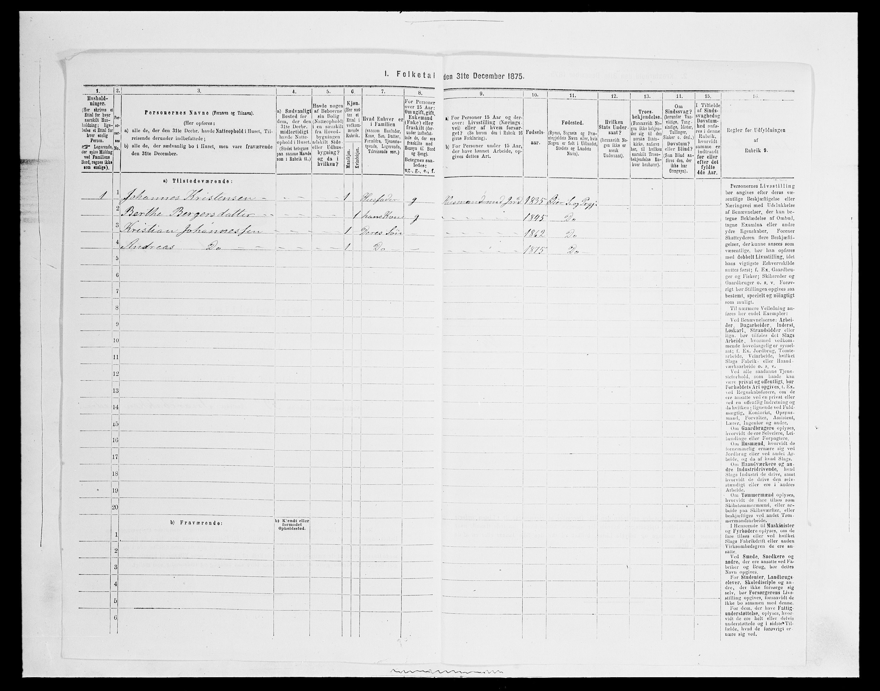 SAH, 1875 census for 0521P Øyer, 1875, p. 330