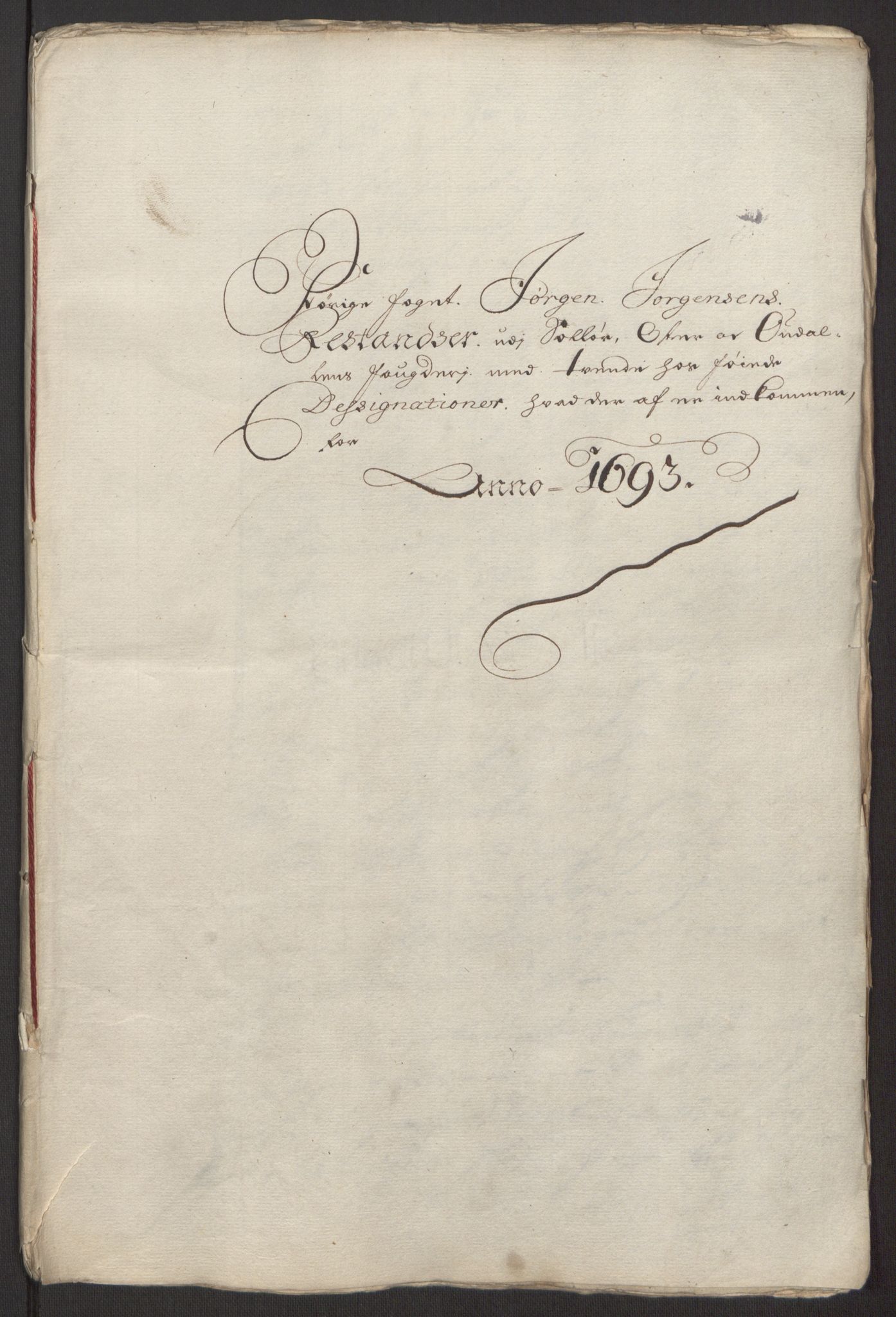 Rentekammeret inntil 1814, Reviderte regnskaper, Fogderegnskap, RA/EA-4092/R13/L0833: Fogderegnskap Solør, Odal og Østerdal, 1695, p. 43