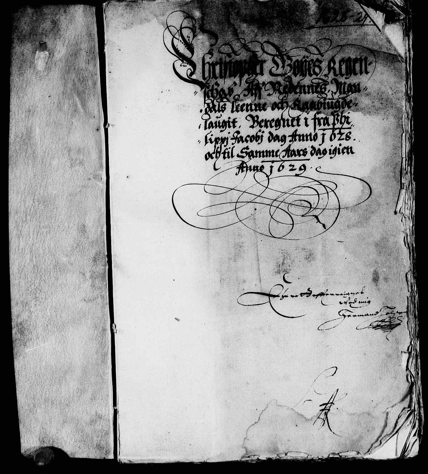 Rentekammeret inntil 1814, Reviderte regnskaper, Lensregnskaper, AV/RA-EA-5023/R/Rb/Rbq/L0017: Nedenes len. Mandals len. Råbyggelag., 1627-1629